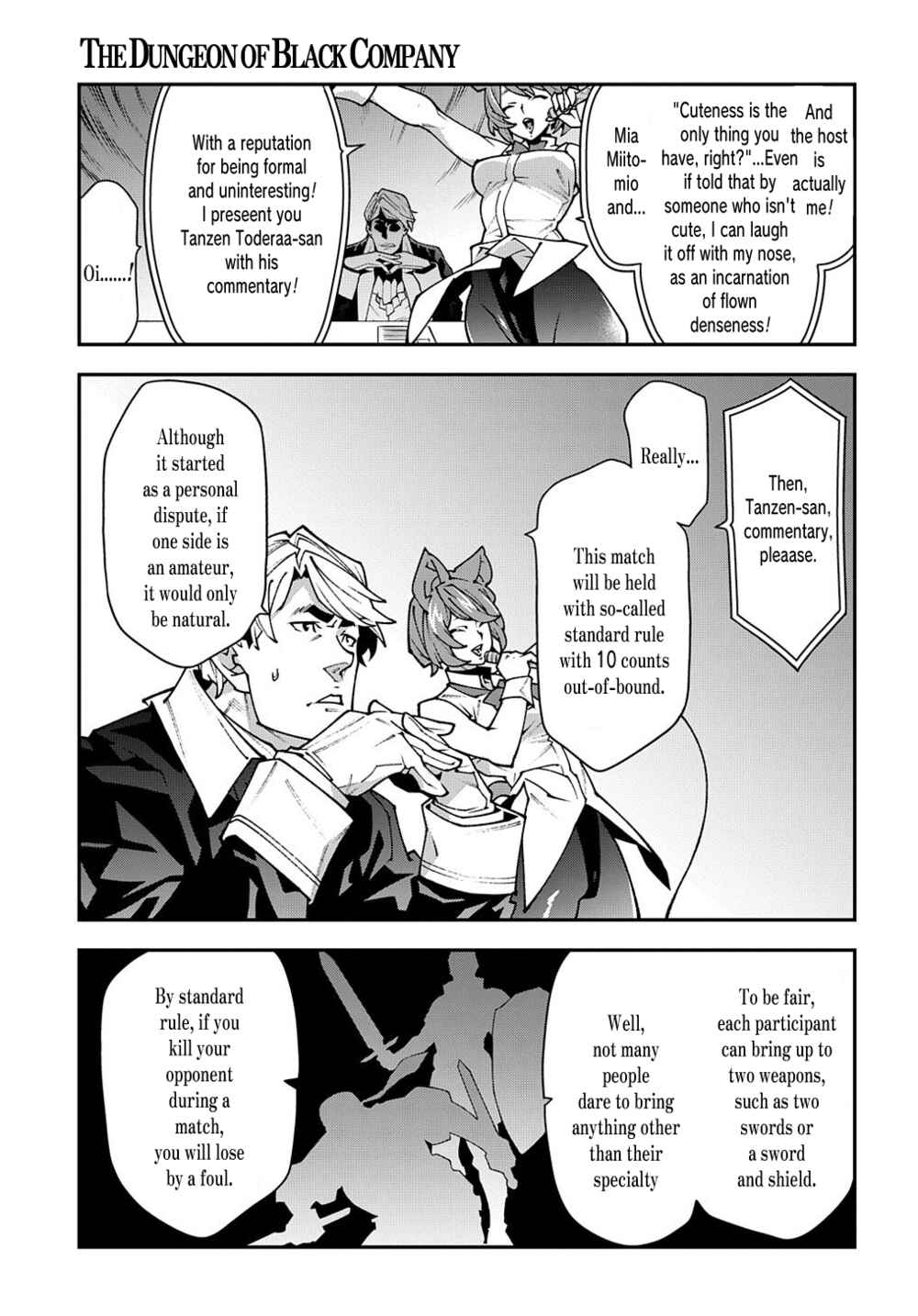 Page 21 Chapter 32 Meikyuu Black Company