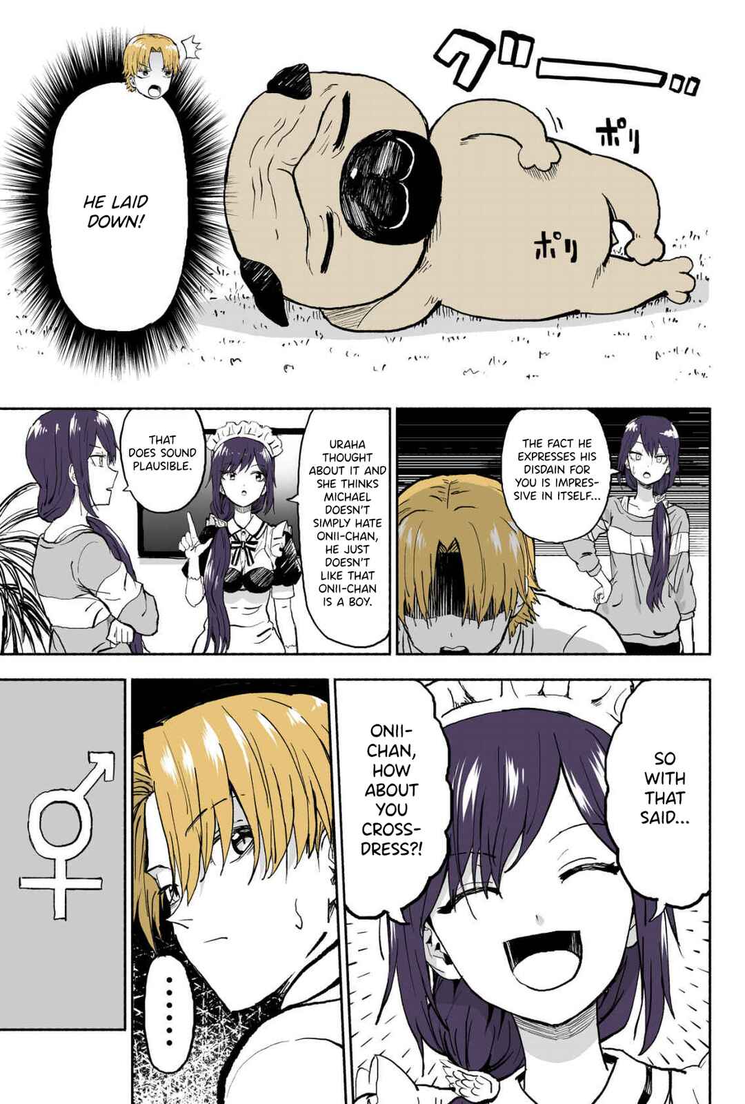 Page 2 Chapter 50.5 My Sp/lit Little Sister