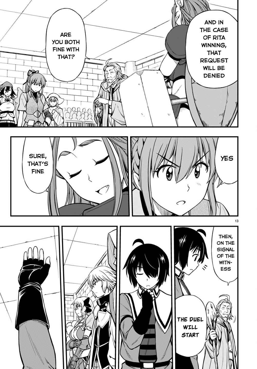 Page 13 Chapter 24 Hazure Aka Madoushi wa Kenja Time ni Musou Suru