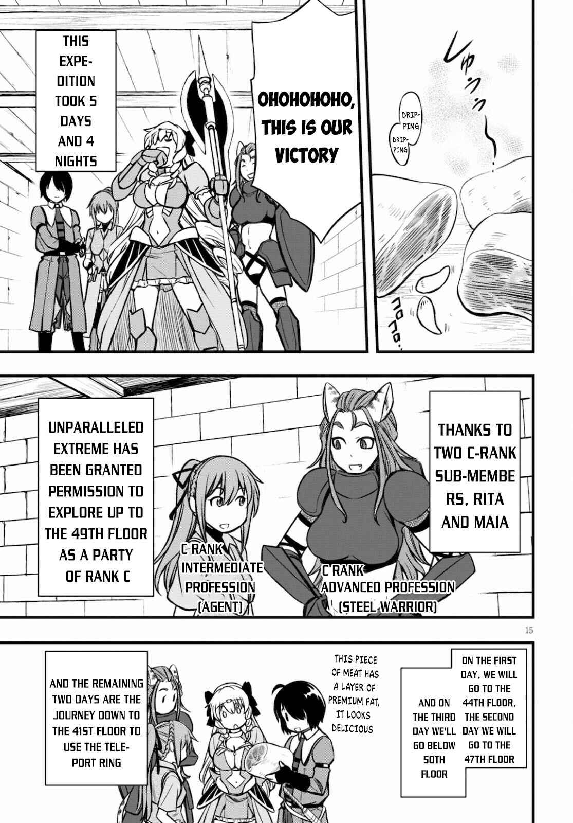 Page 16 Chapter 15 Hazure Aka Madoushi wa Kenja Time ni Musou Suru