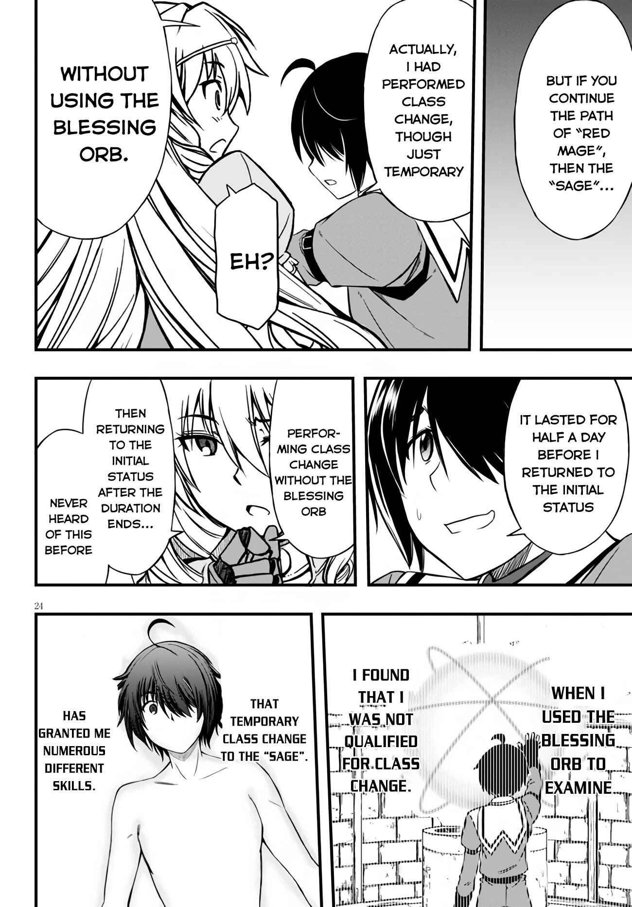 Page 25 Chapter 5 Hazure Aka Madoushi wa Kenja Time ni Musou Suru