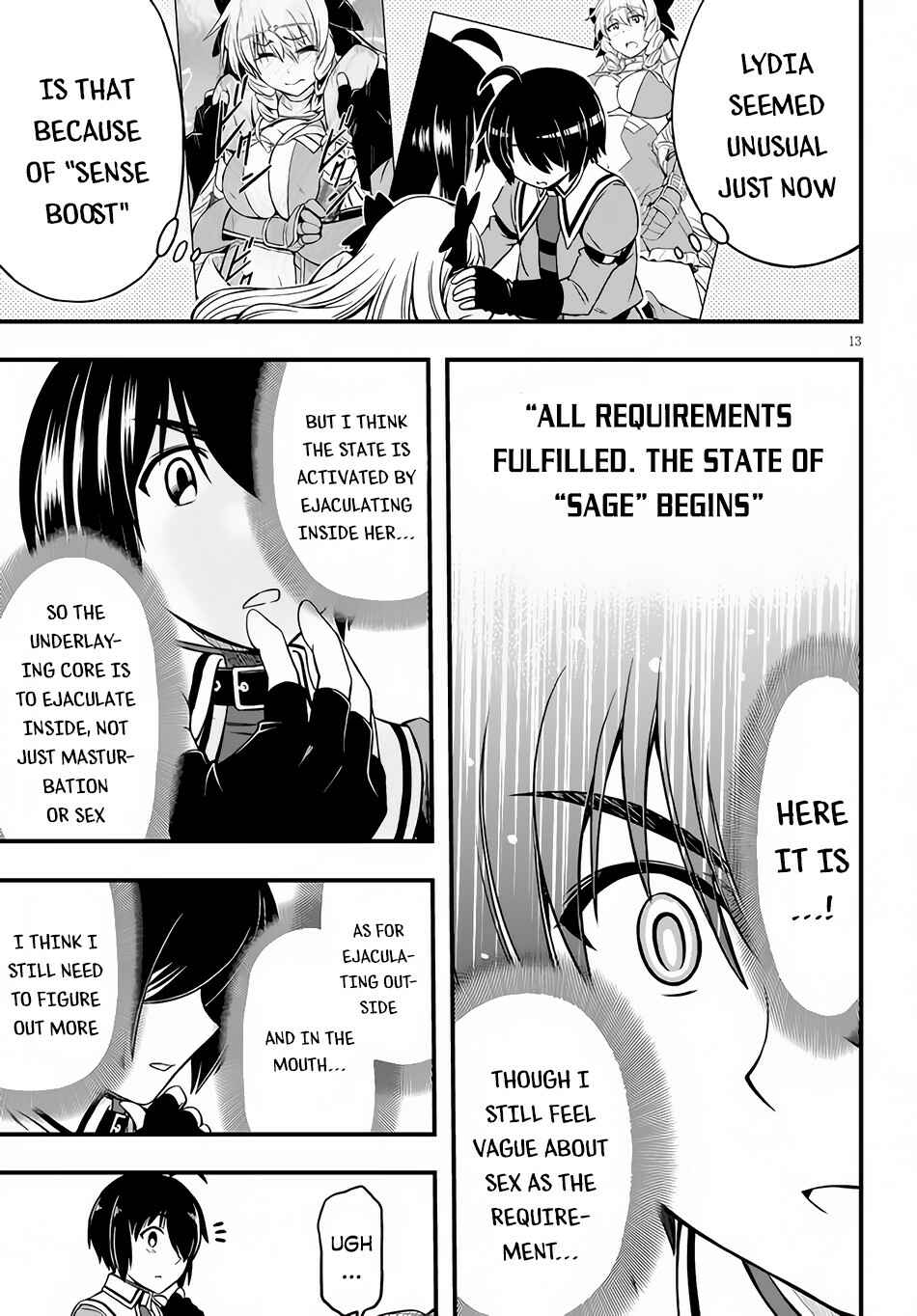 Page 16 Chapter 9 Hazure Aka Madoushi wa Kenja Time ni Musou Suru