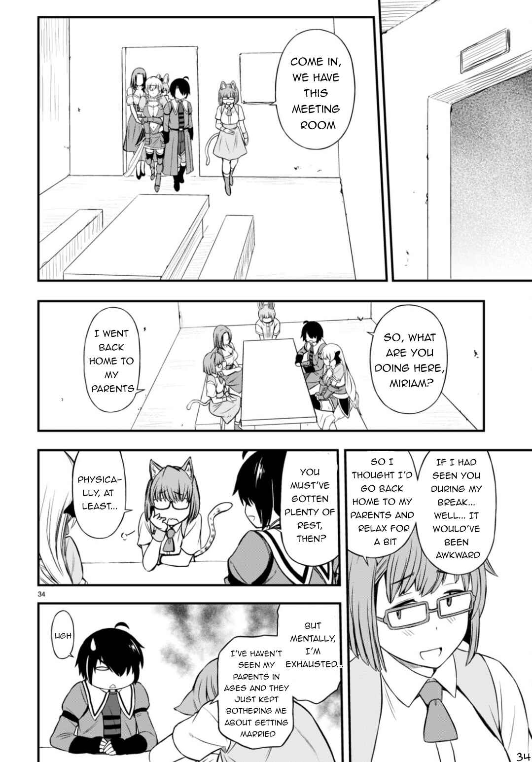 Page 35 Chapter 25 Hazure Aka Madoushi wa Kenja Time ni Musou Suru