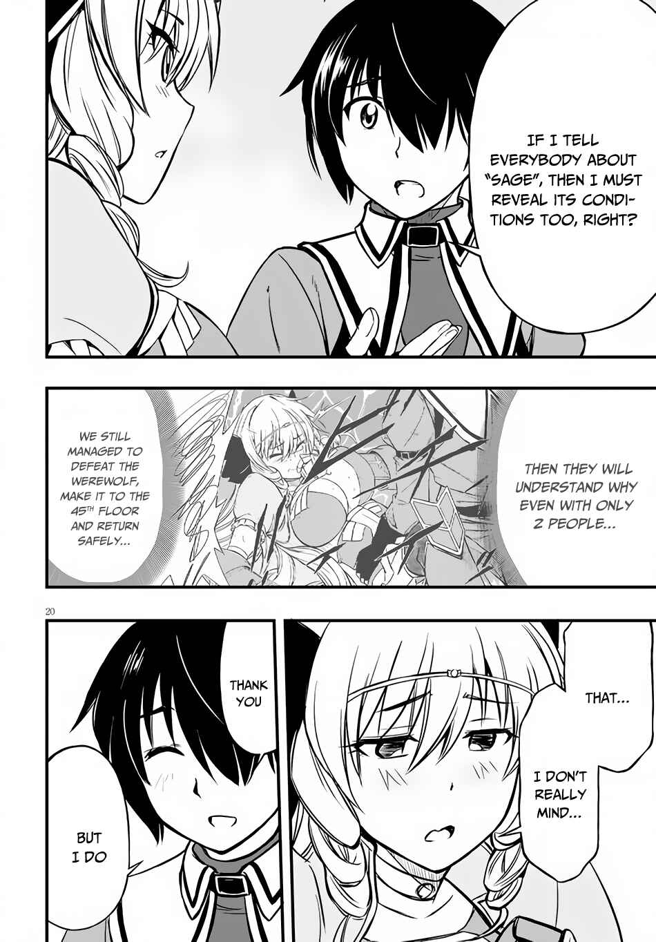 Page 21 Chapter 10 Hazure Aka Madoushi wa Kenja Time ni Musou Suru
