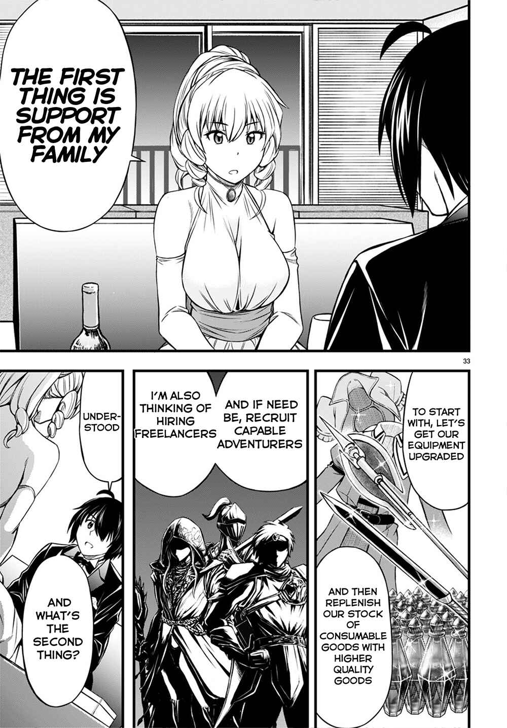 Page 36 Chapter 18 Hazure Aka Madoushi wa Kenja Time ni Musou Suru