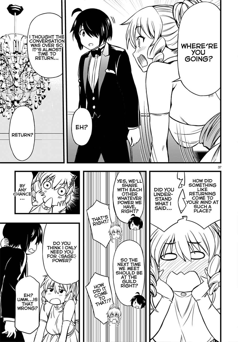 Page 40 Chapter 18 Hazure Aka Madoushi wa Kenja Time ni Musou Suru