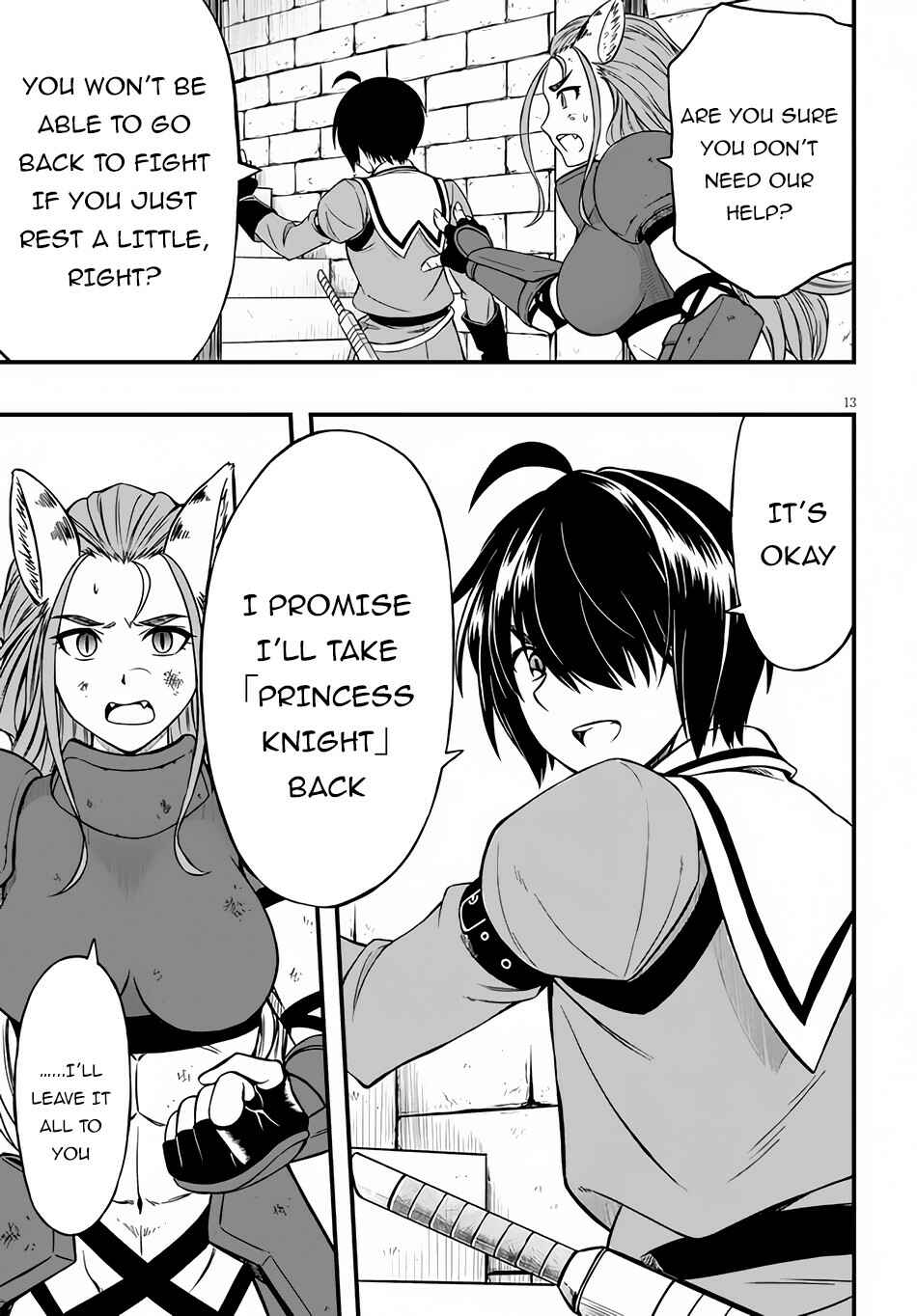 Page 14 Chapter 4 Hazure Aka Madoushi wa Kenja Time ni Musou Suru