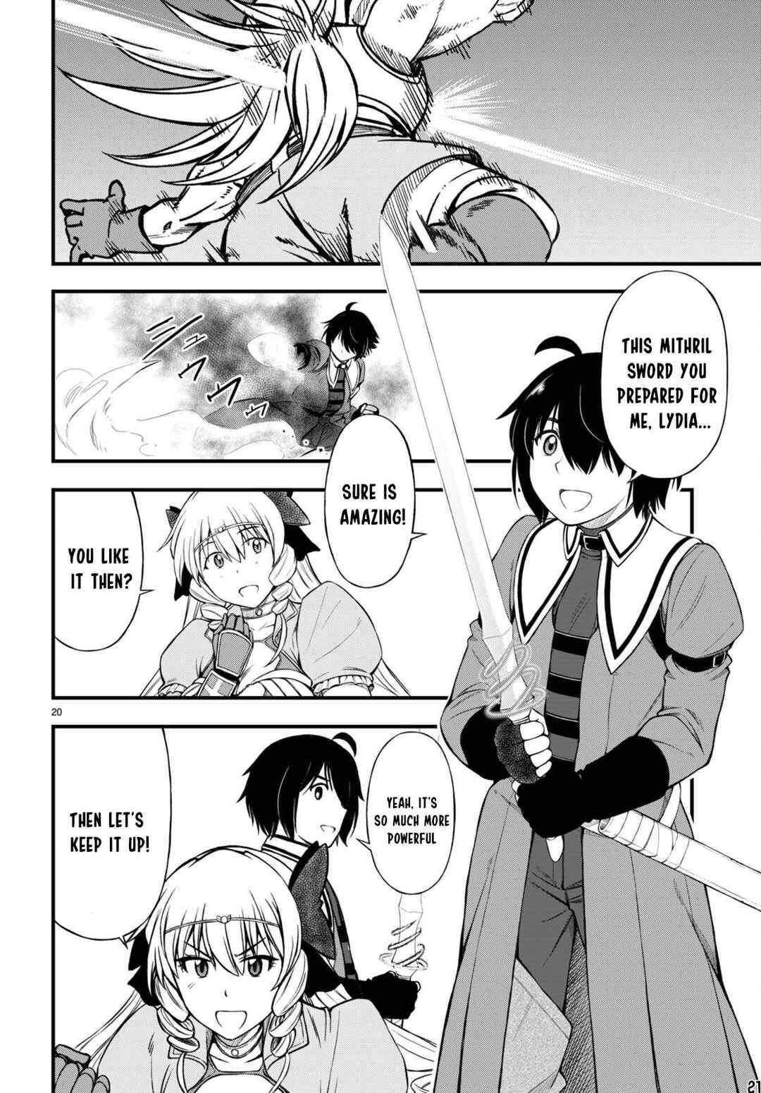 Page 22 Chapter 21 Hazure Aka Madoushi wa Kenja Time ni Musou Suru
