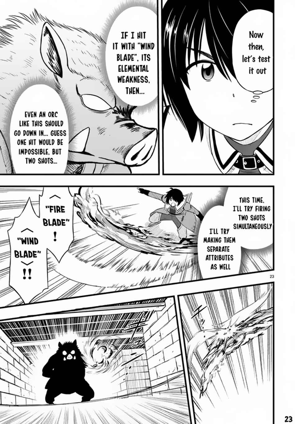 Page 24 Chapter 20 Hazure Aka Madoushi wa Kenja Time ni Musou Suru