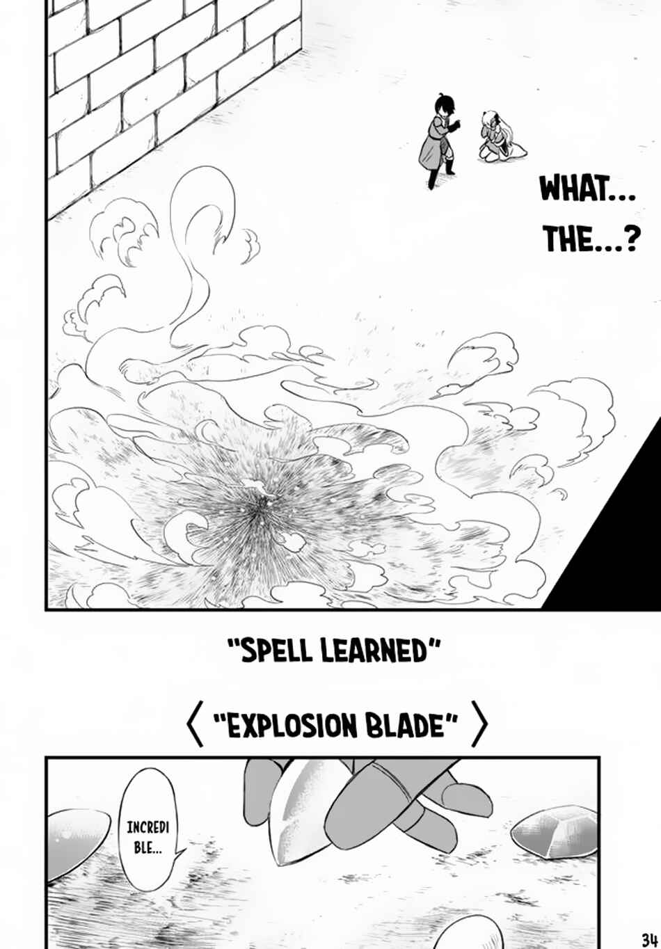 Page 34 Chapter 20 Hazure Aka Madoushi wa Kenja Time ni Musou Suru