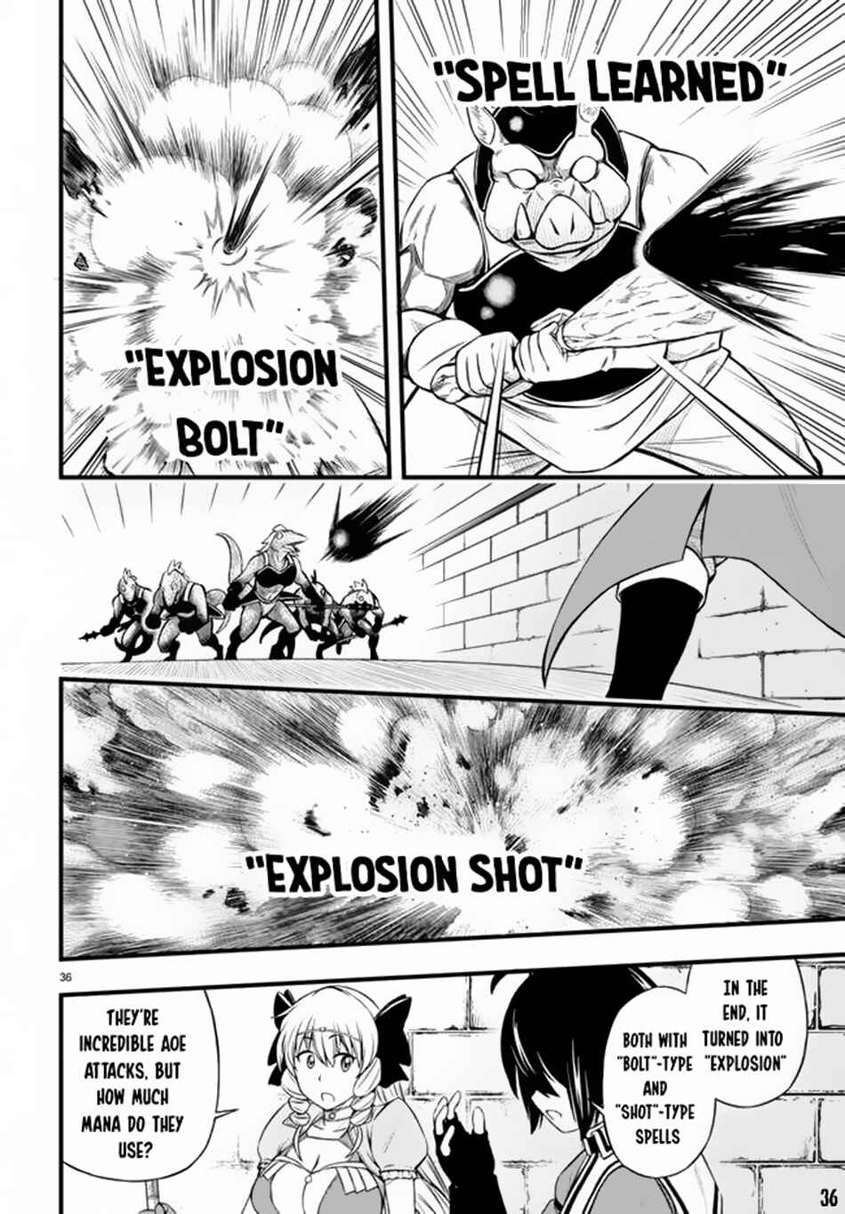 Page 36 Chapter 20 Hazure Aka Madoushi wa Kenja Time ni Musou Suru