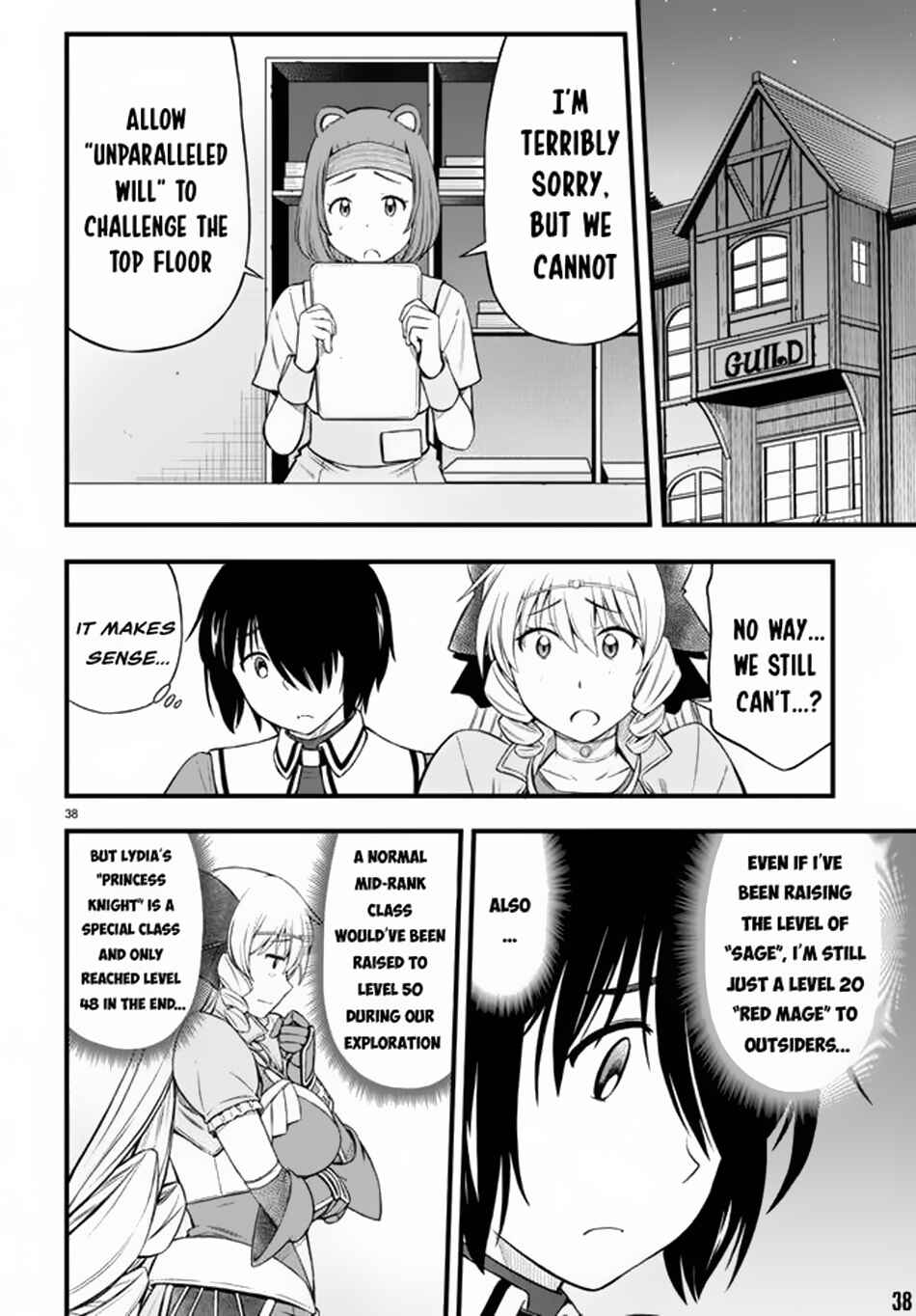 Page 38 Chapter 20 Hazure Aka Madoushi wa Kenja Time ni Musou Suru