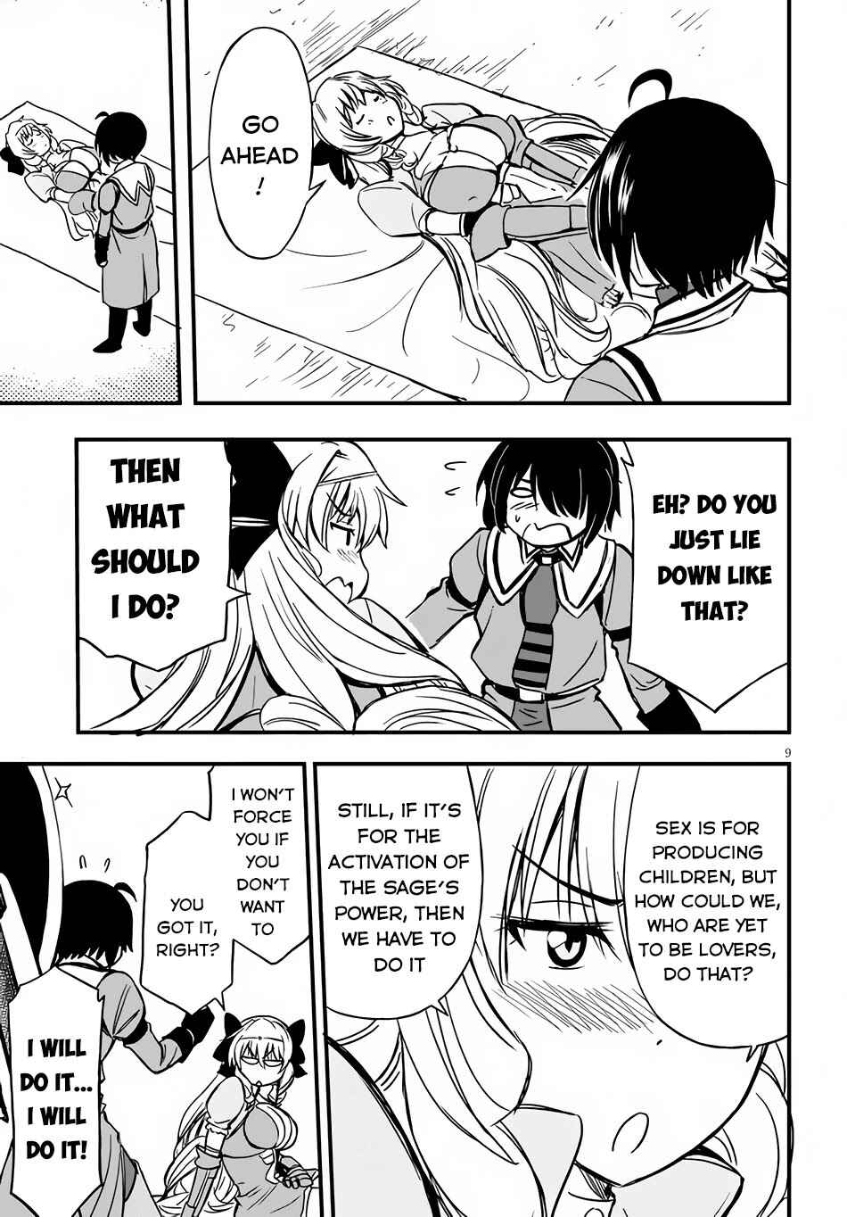 Page 10 Chapter 6 Hazure Aka Madoushi wa Kenja Time ni Musou Suru