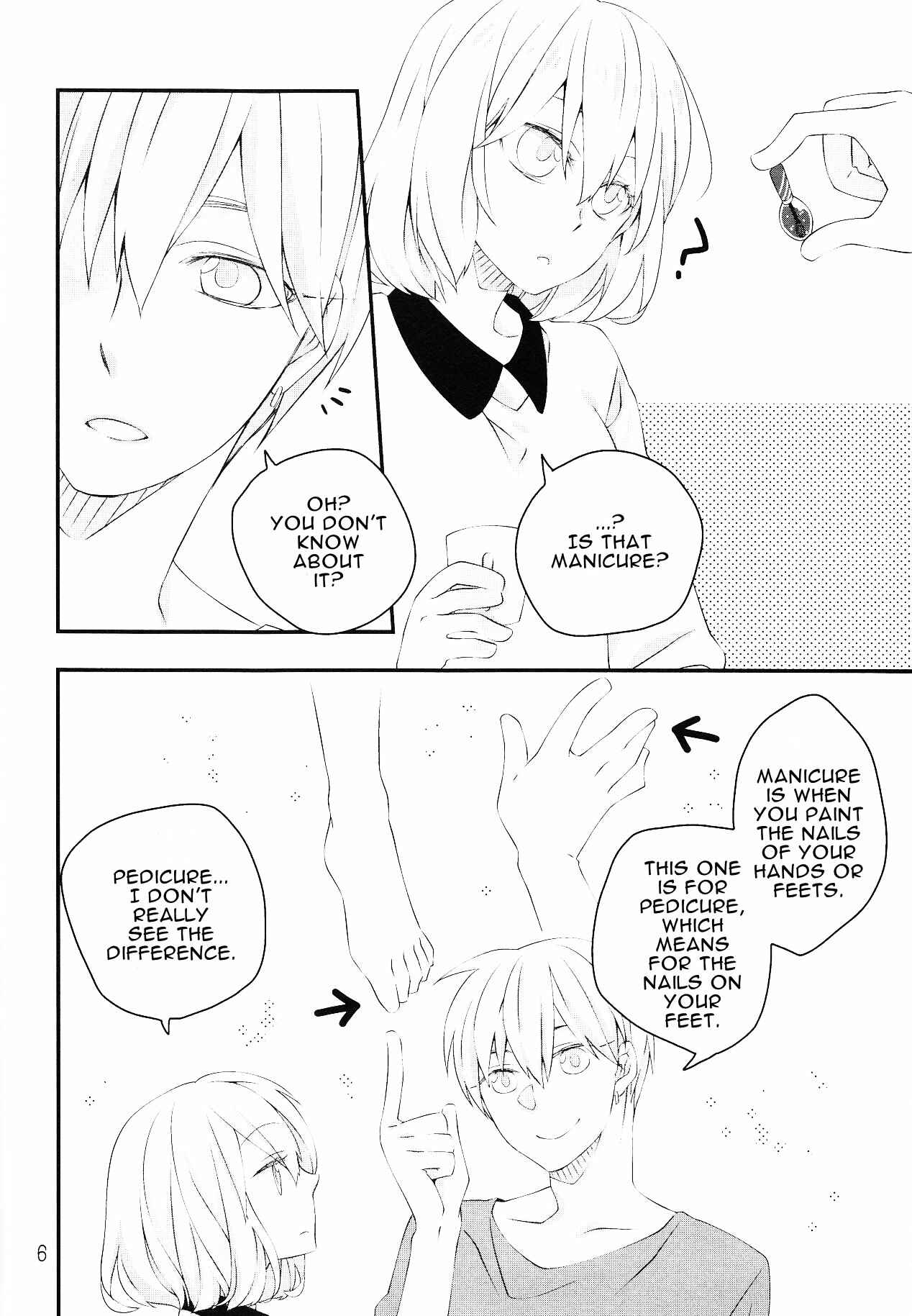 Page 6 Chapter Unknown_0304 Kuroko no Basket - Pedicure Time (Doujinshi)