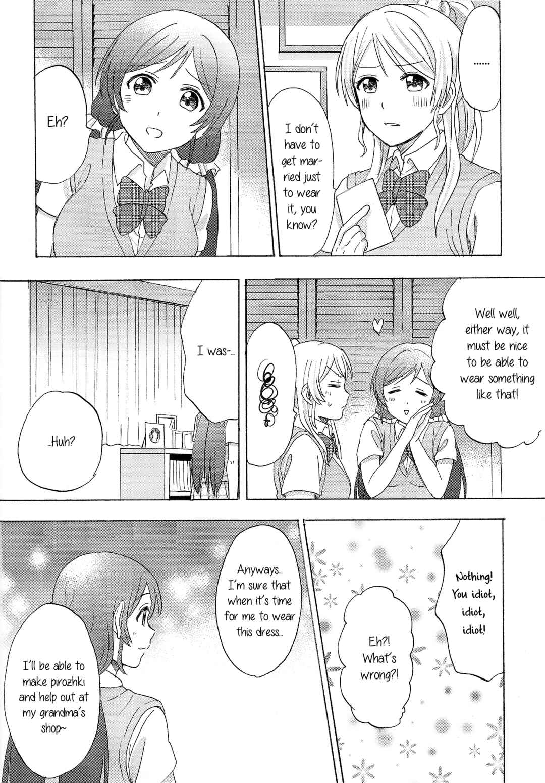 Page 6 Chapter Unknown_6f6f Love Live! - Hakanaku Tatazumu Ixia no Hana (Doujinshi)