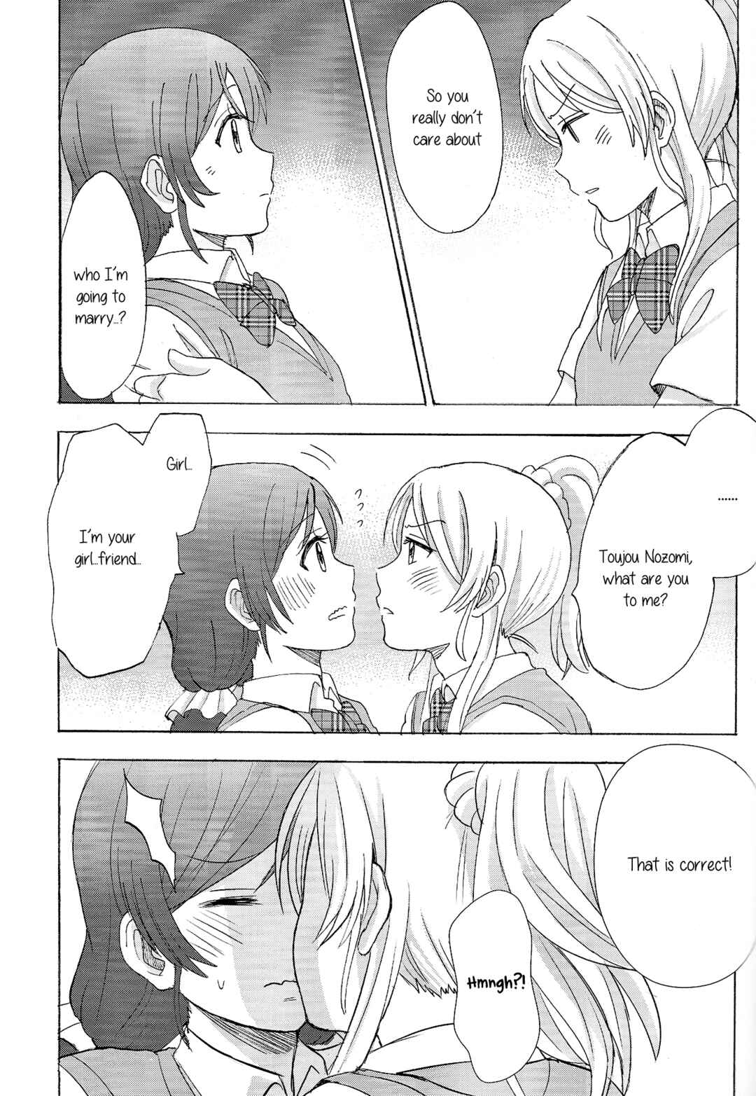 Page 9 Chapter Unknown_6f6f Love Live! - Hakanaku Tatazumu Ixia no Hana (Doujinshi)