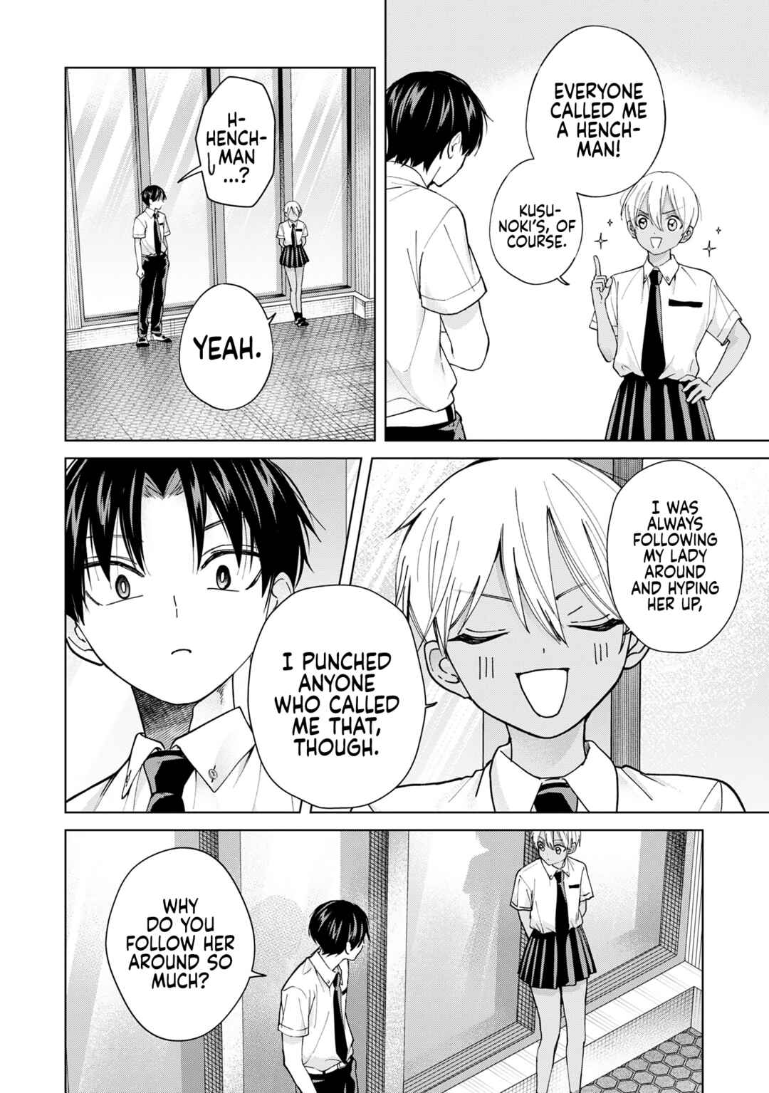 Page 16 Chapter 18 Kusunoki-san wa Koukou Debut ni Shippai Shite Iru