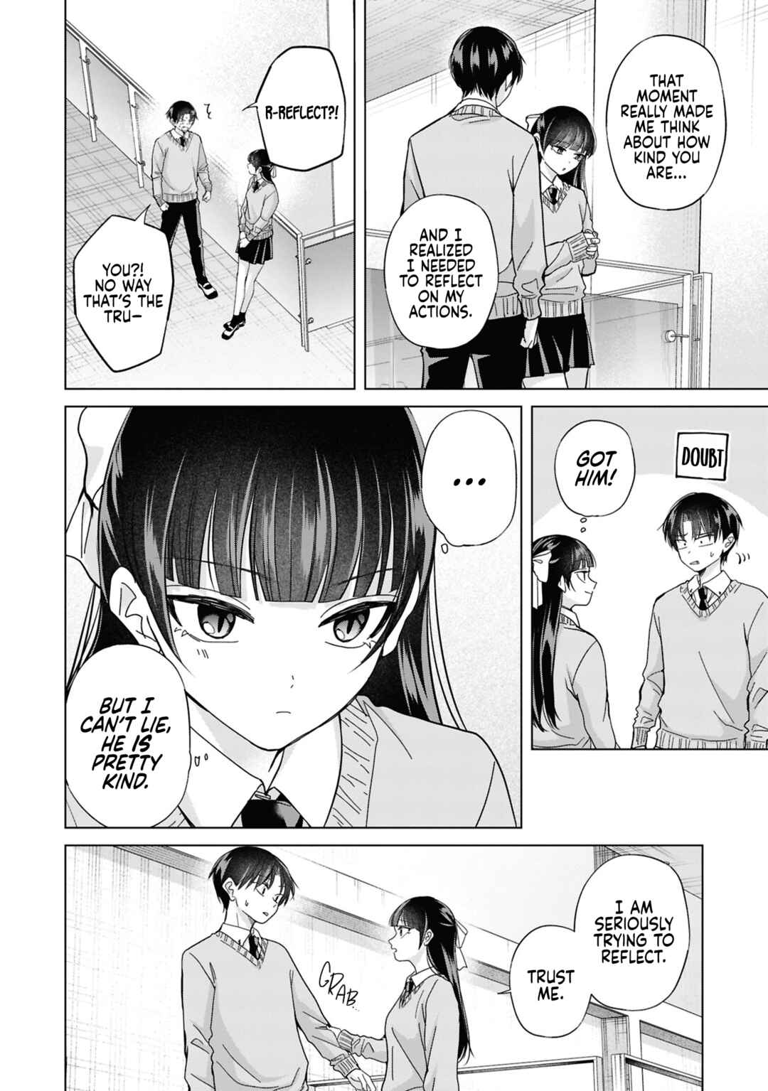 Page 14 Chapter 42 Kusunoki-san wa Koukou Debut ni Shippai Shite Iru