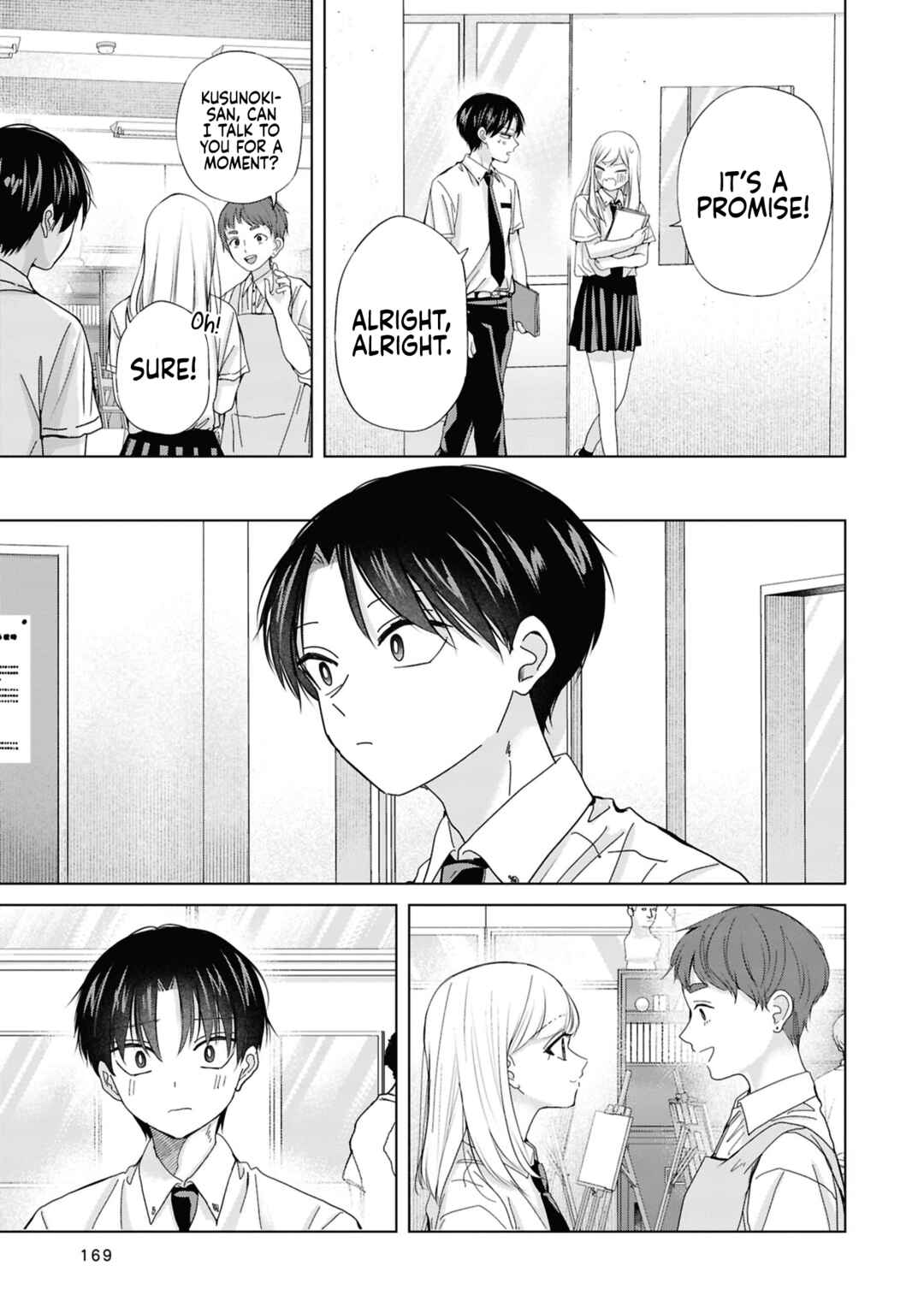 Page 13 Chapter 30 Kusunoki-san wa Koukou Debut ni Shippai Shite Iru