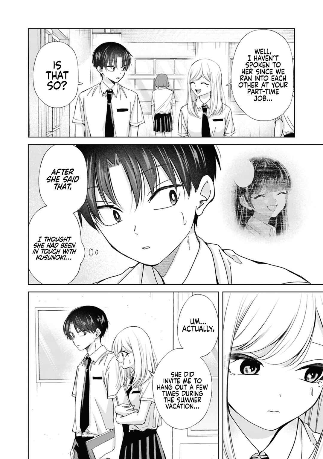 Page 8 Chapter 30 Kusunoki-san wa Koukou Debut ni Shippai Shite Iru