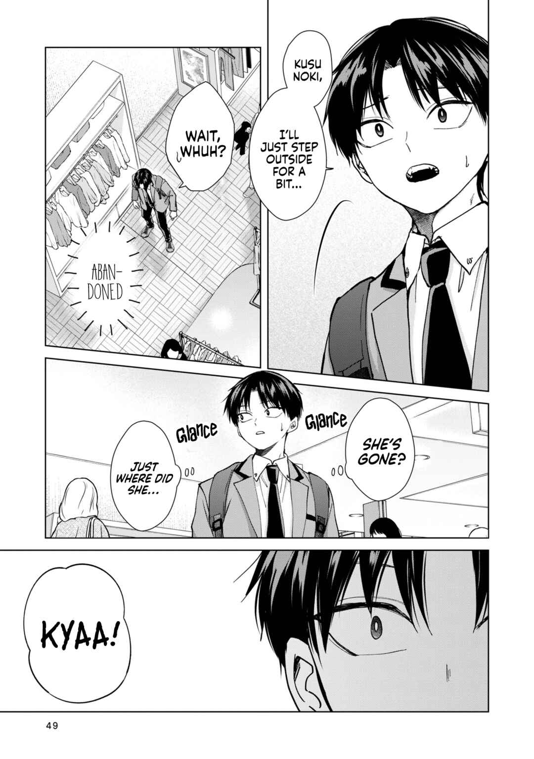 Page 11 Chapter 10 Kusunoki-san wa Koukou Debut ni Shippai Shite Iru