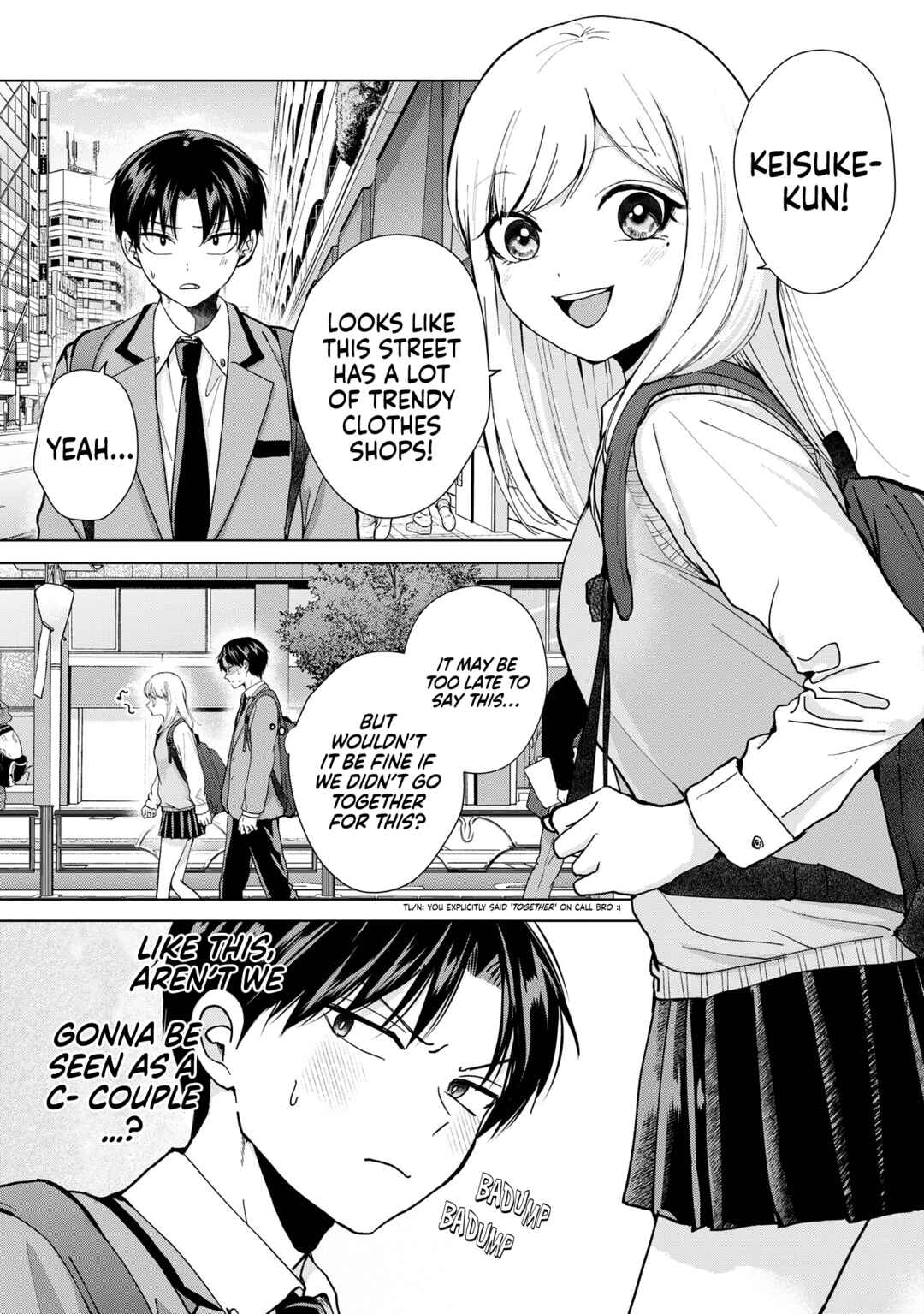Page 3 Chapter 10 Kusunoki-san wa Koukou Debut ni Shippai Shite Iru