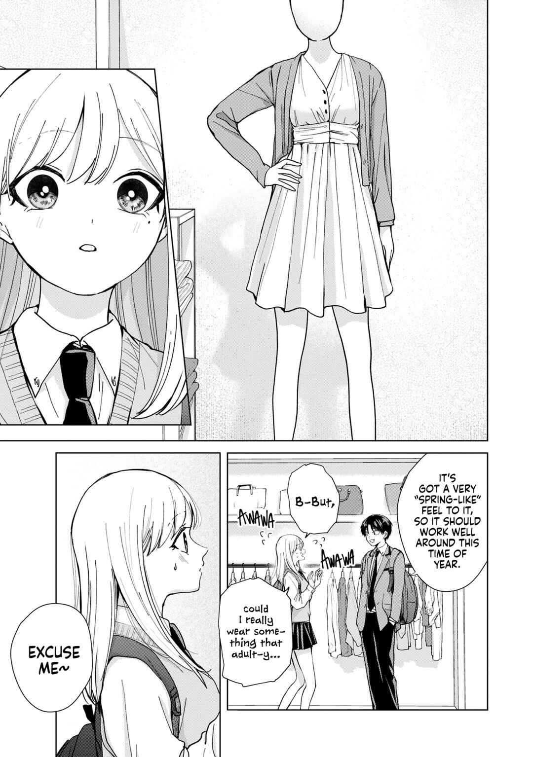 Page 9 Chapter 10 Kusunoki-san wa Koukou Debut ni Shippai Shite Iru
