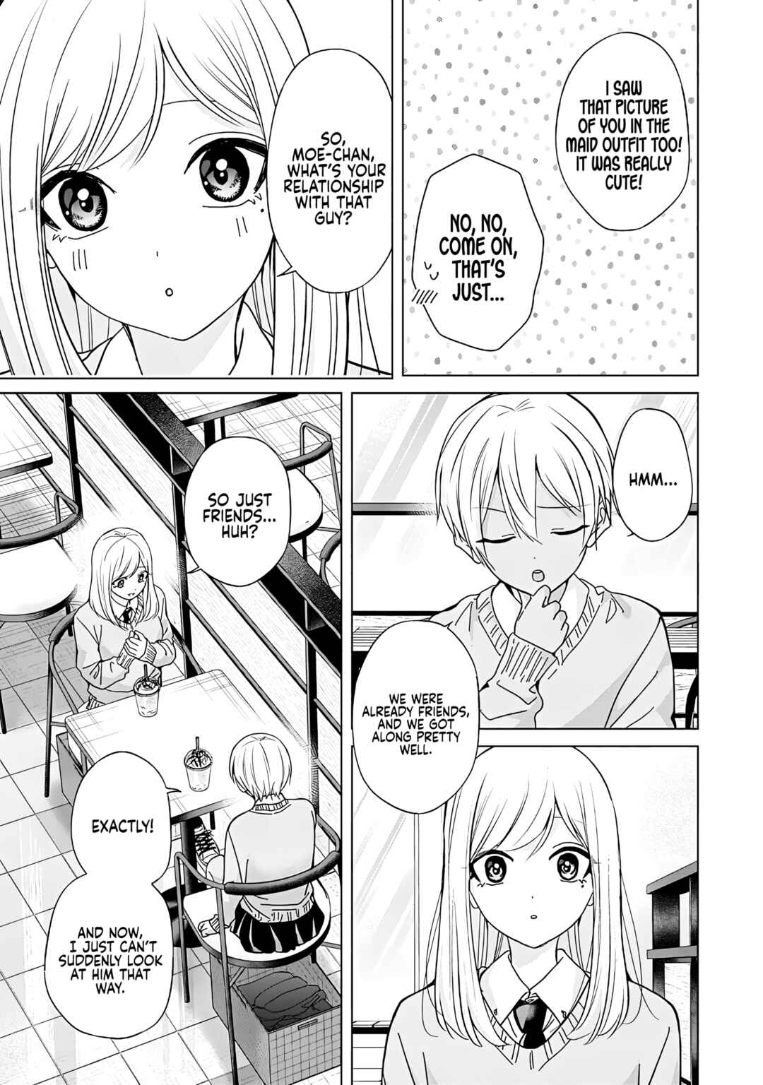 Page 3 Chapter 44.1 Kusunoki-san wa Koukou Debut ni Shippai Shite Iru