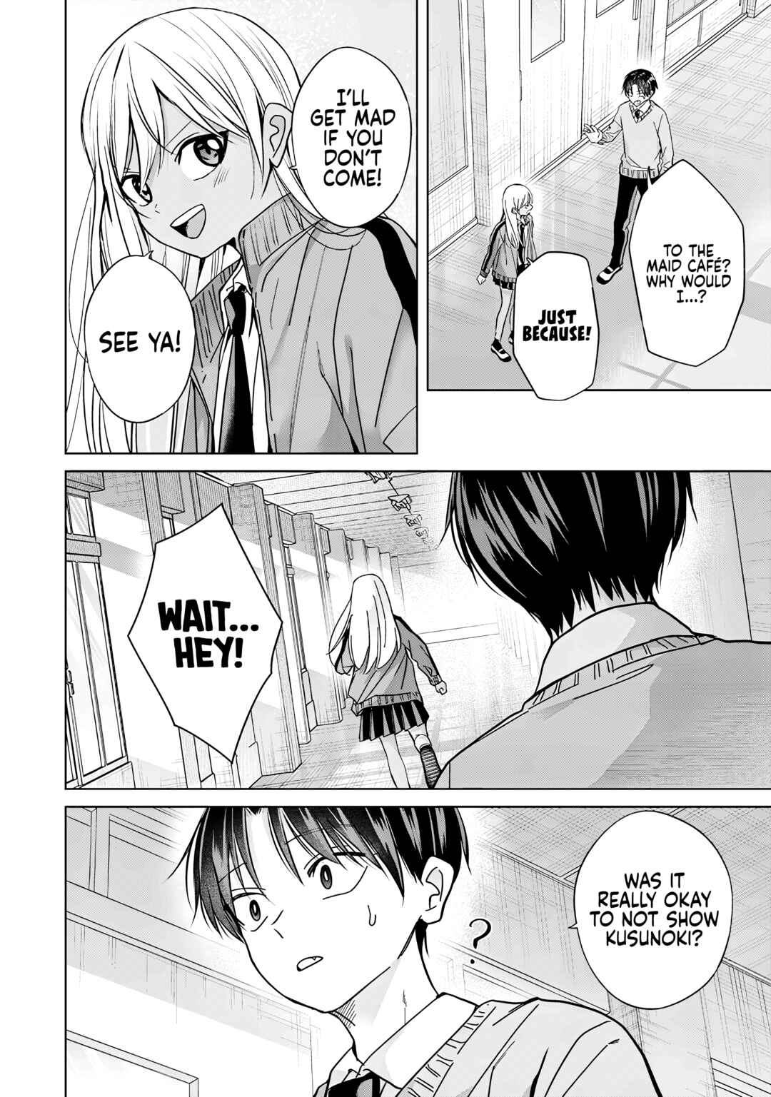 Page 16 Chapter 37 Kusunoki-san wa Koukou Debut ni Shippai Shite Iru