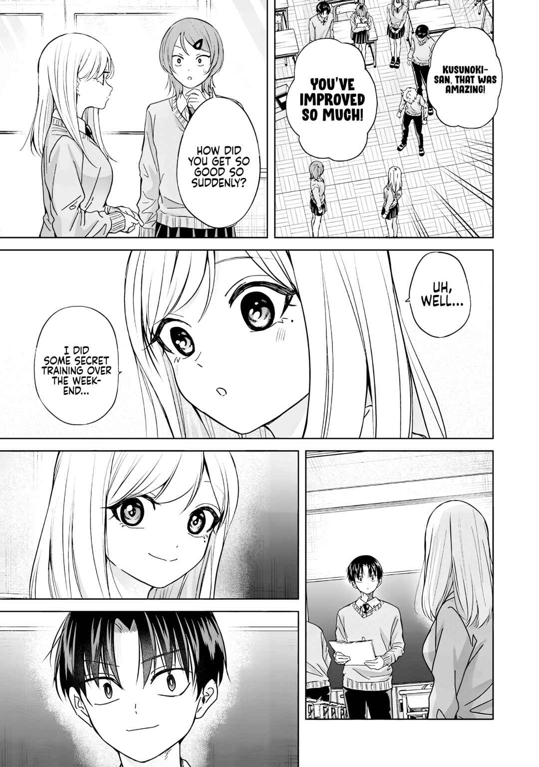 Page 3 Chapter 37 Kusunoki-san wa Koukou Debut ni Shippai Shite Iru