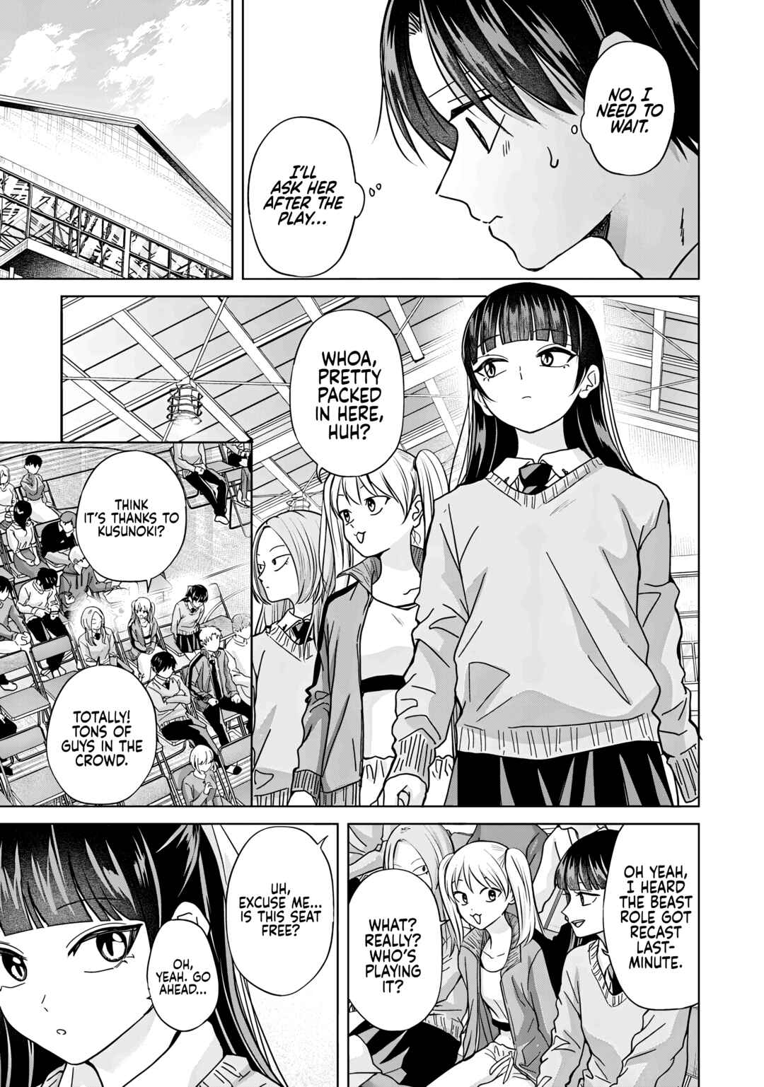 Page 21 Chapter 40 Kusunoki-san wa Koukou Debut ni Shippai Shite Iru