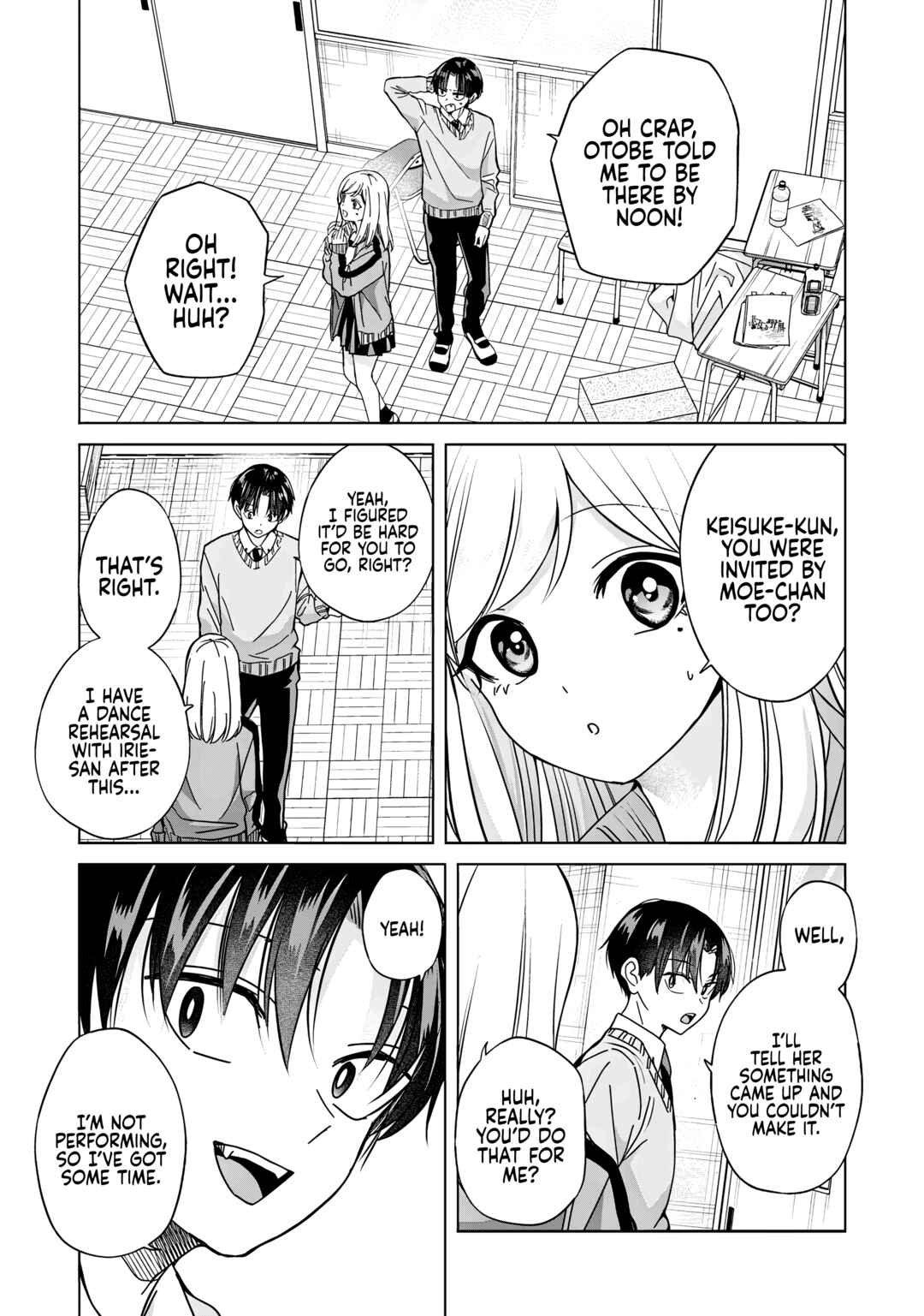 Page 4 Chapter 40 Kusunoki-san wa Koukou Debut ni Shippai Shite Iru