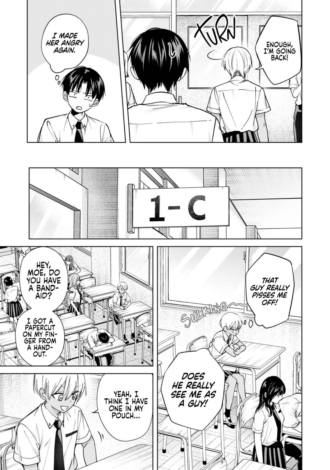 Page 9 Chapter 20 Kusunoki-san wa Koukou Debut ni Shippai Shite Iru