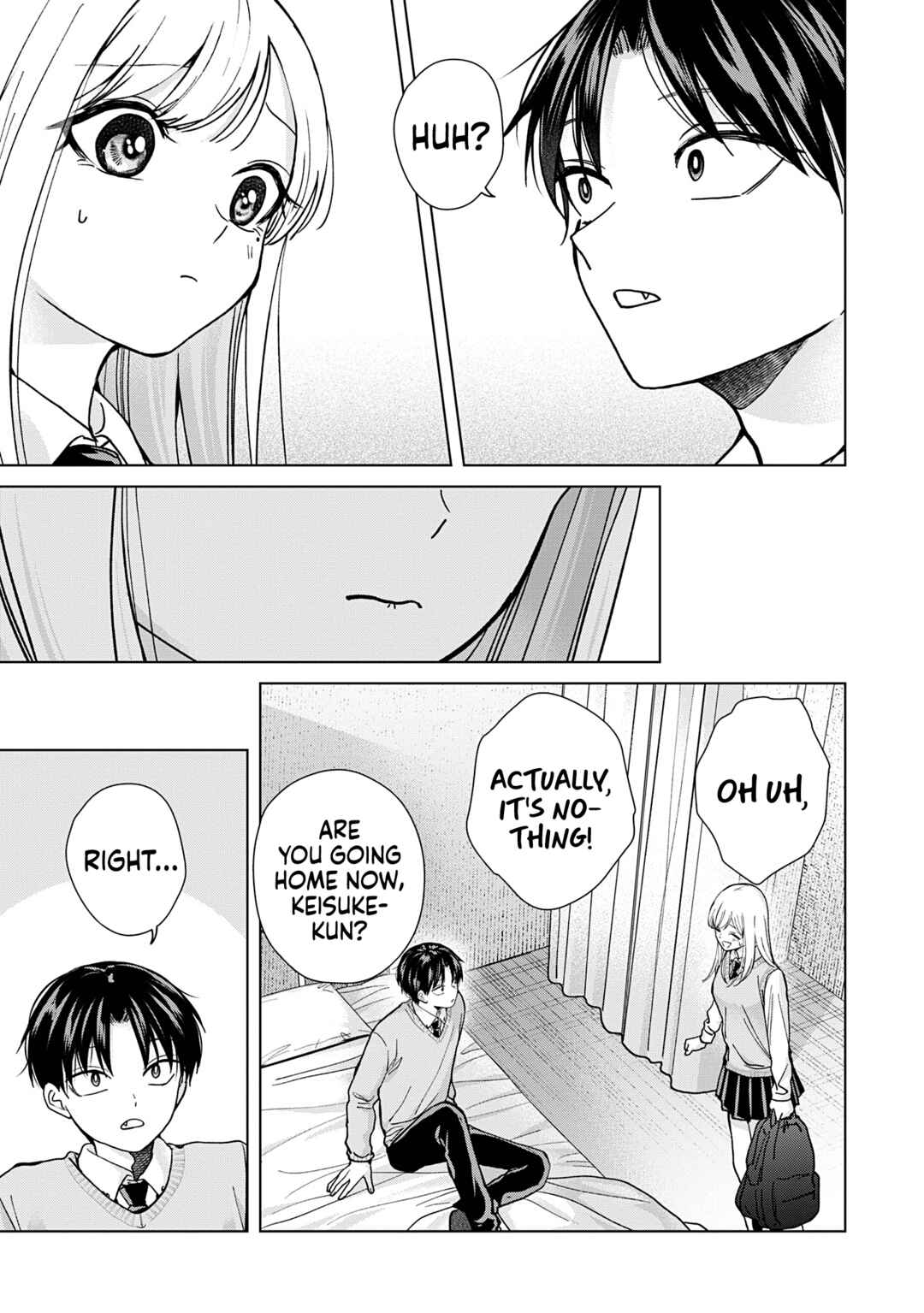 Page 9 Chapter 14 Kusunoki-san wa Koukou Debut ni Shippai Shite Iru