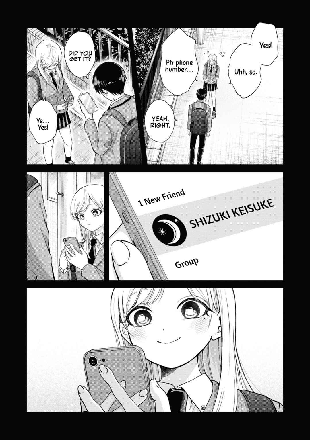 Page 3 Chapter 3 Kusunoki-san wa Koukou Debut ni Shippai Shite Iru