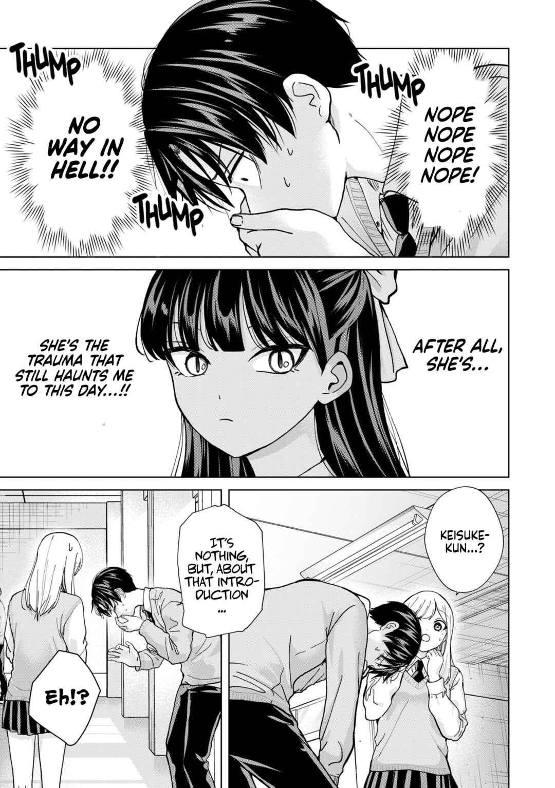 Page 3 Chapter 13 Kusunoki-san wa Koukou Debut ni Shippai Shite Iru