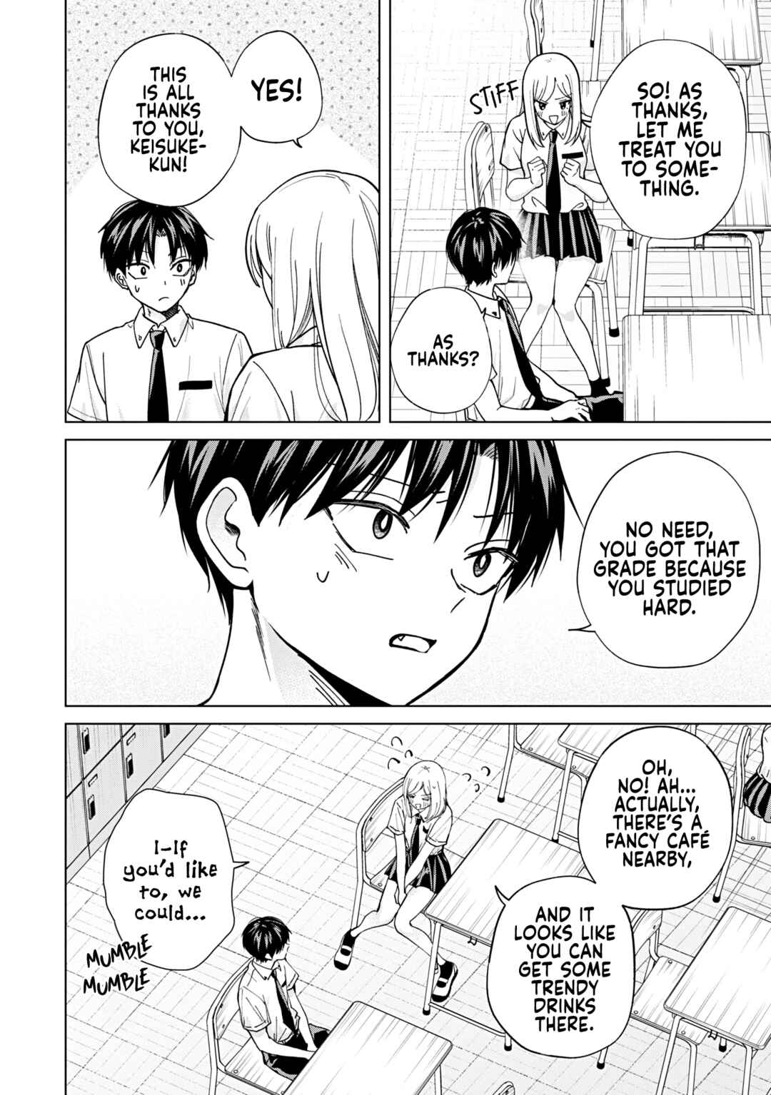 Page 10 Chapter 17 Kusunoki-san wa Koukou Debut ni Shippai Shite Iru