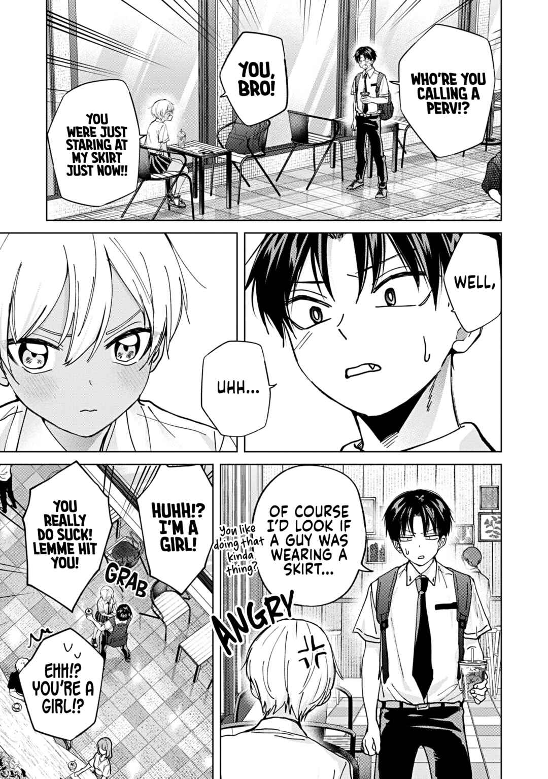 Page 19 Chapter 17 Kusunoki-san wa Koukou Debut ni Shippai Shite Iru