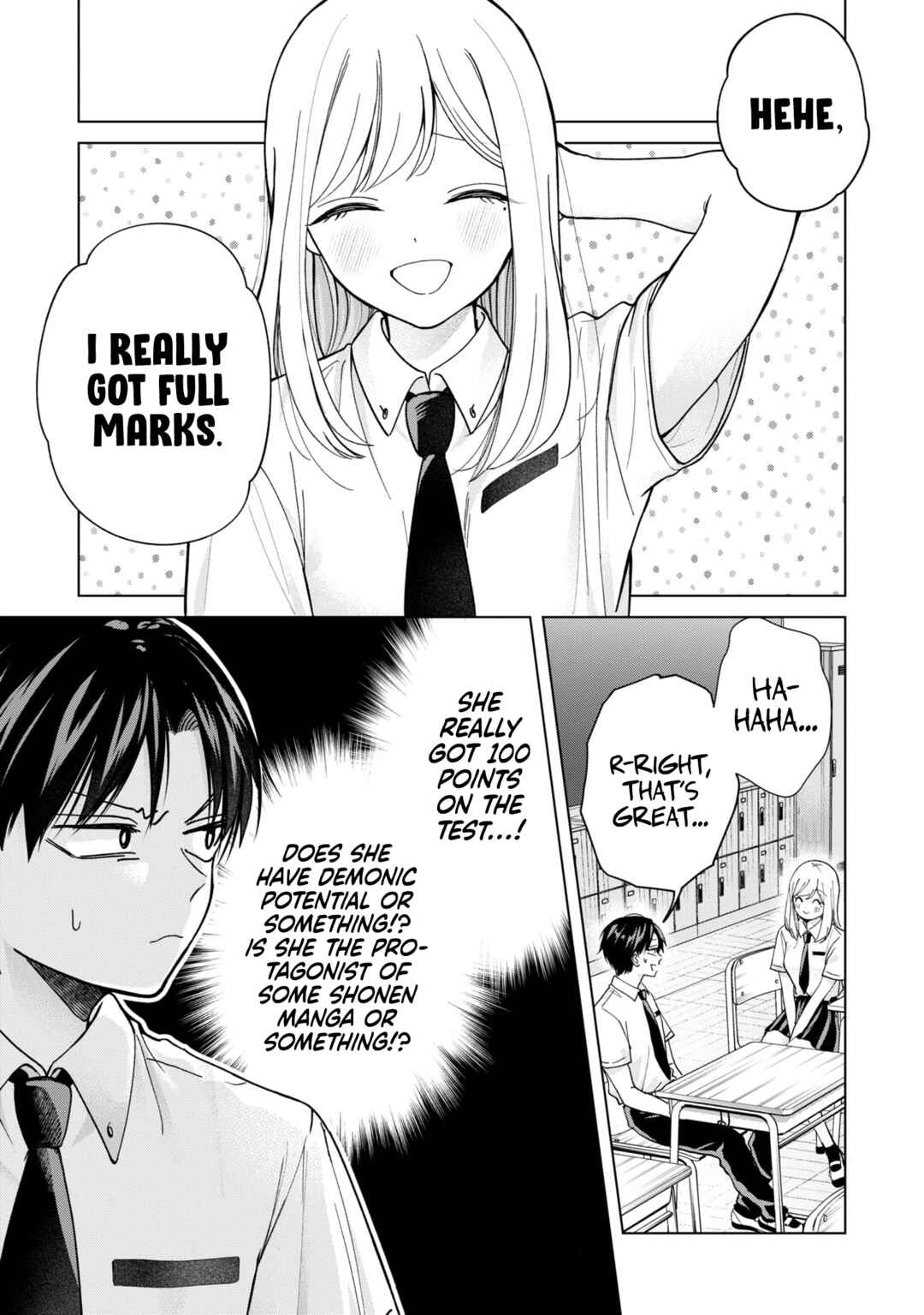 Page 9 Chapter 17 Kusunoki-san wa Koukou Debut ni Shippai Shite Iru