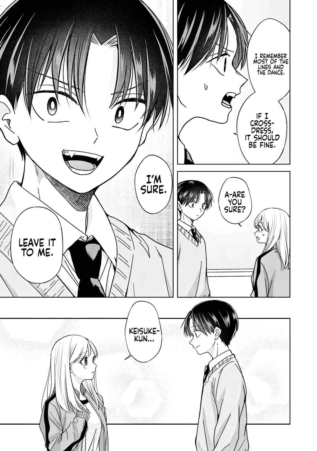 Page 14 Chapter 38 Kusunoki-san wa Koukou Debut ni Shippai Shite Iru