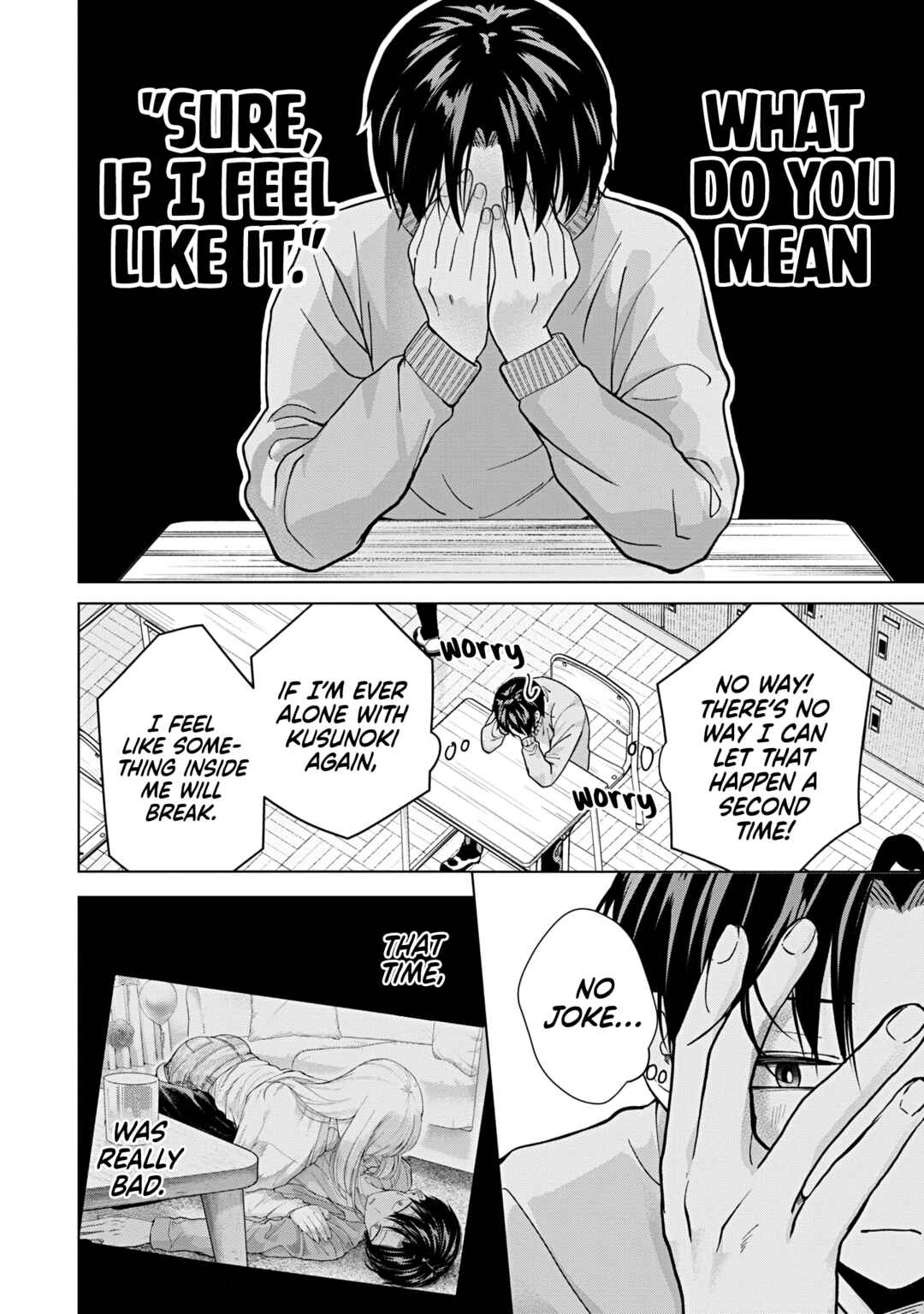Page 8 Chapter 16 Kusunoki-san wa Koukou Debut ni Shippai Shite Iru