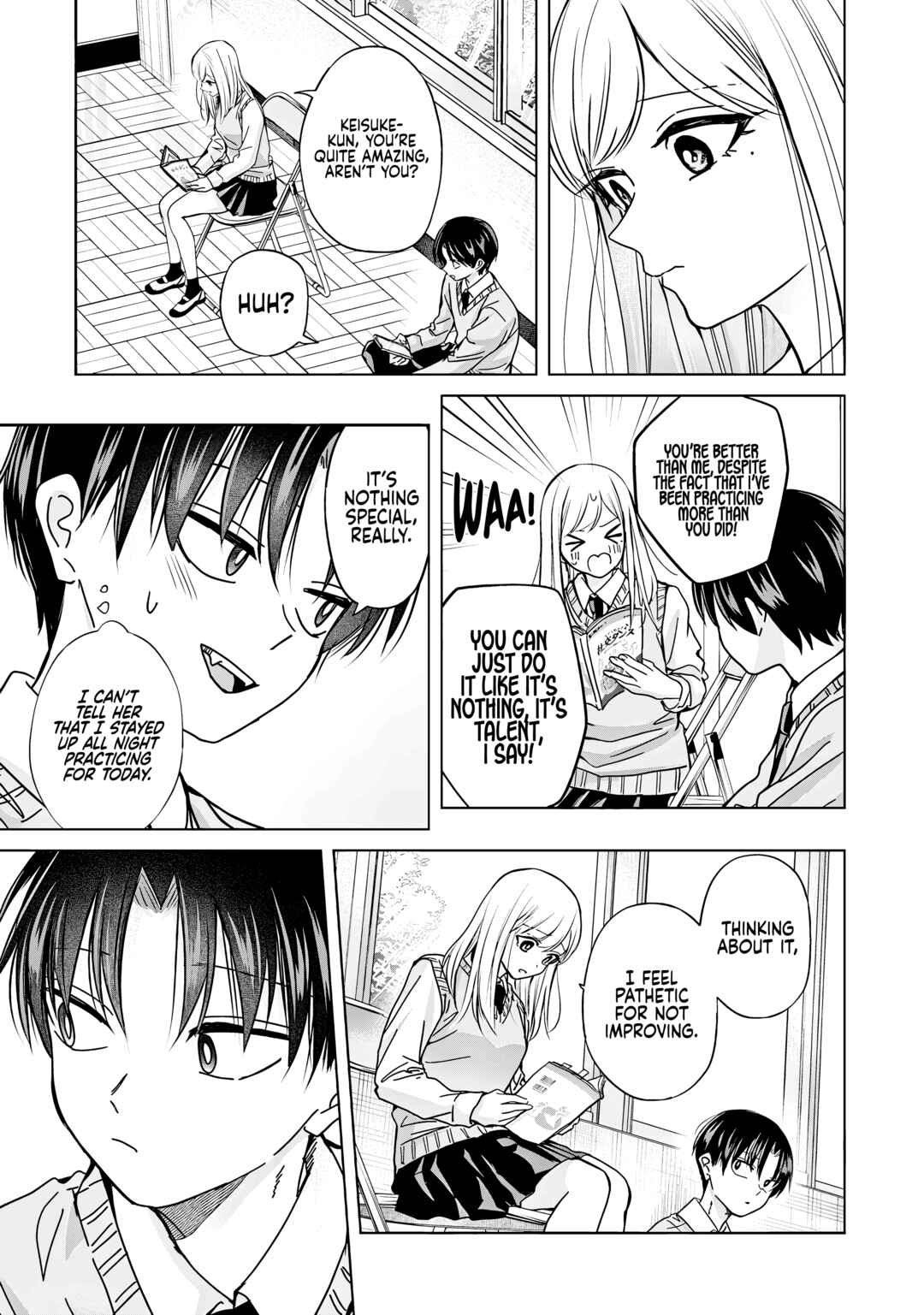 Page 7 Chapter 35 Kusunoki-san wa Koukou Debut ni Shippai Shite Iru