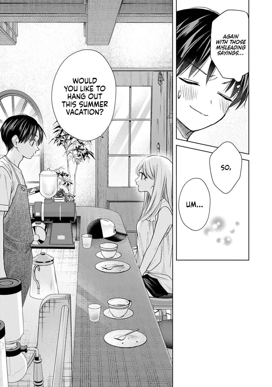 Page 13 Chapter 21 Kusunoki-san wa Koukou Debut ni Shippai Shite Iru