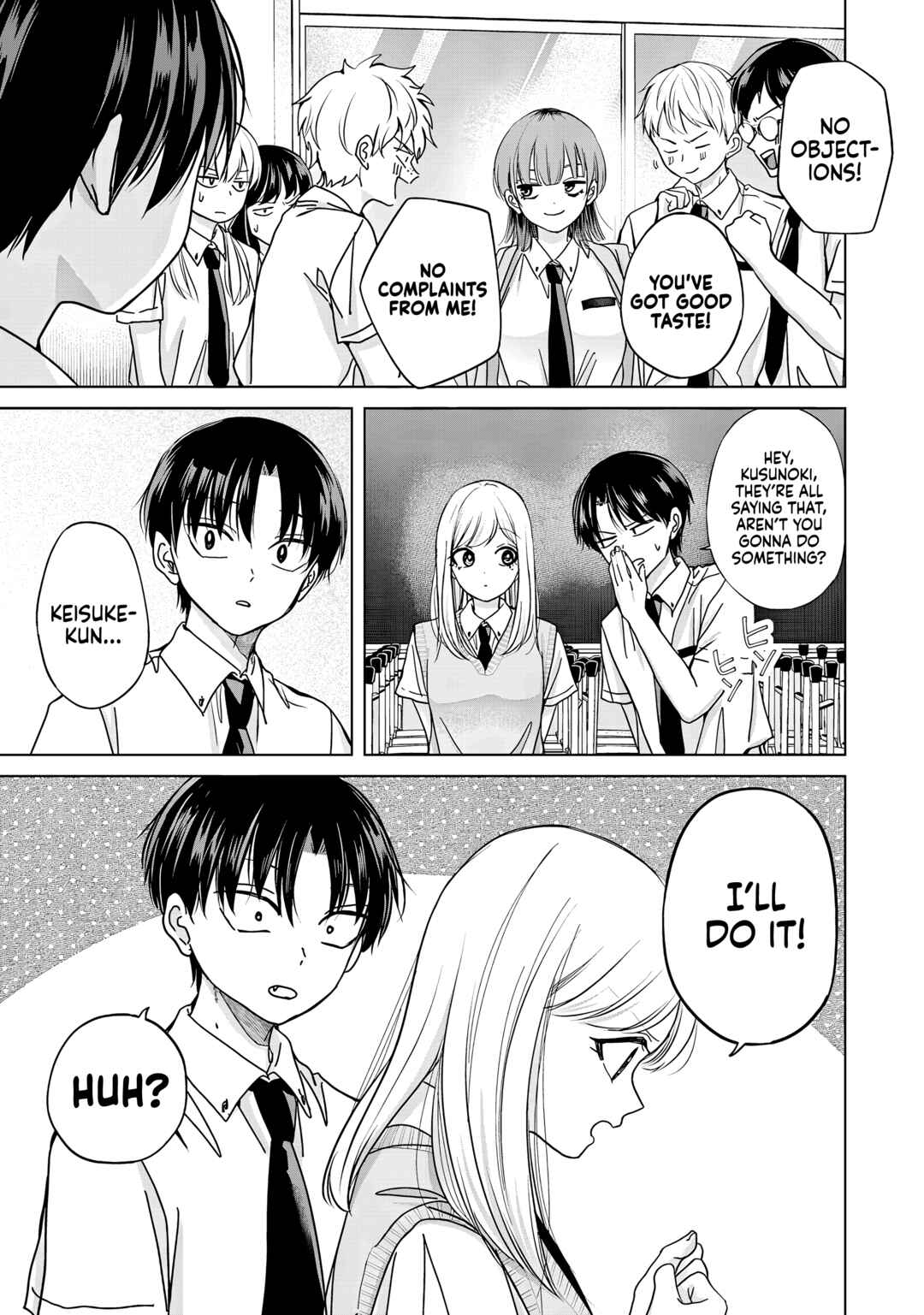 Page 9 Chapter 32 Kusunoki-san wa Koukou Debut ni Shippai Shite Iru