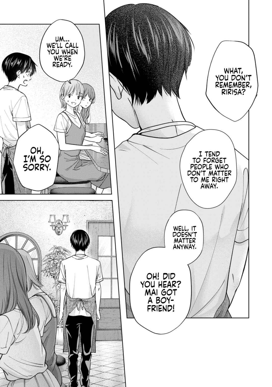 Page 15 Chapter 22 Kusunoki-san wa Koukou Debut ni Shippai Shite Iru