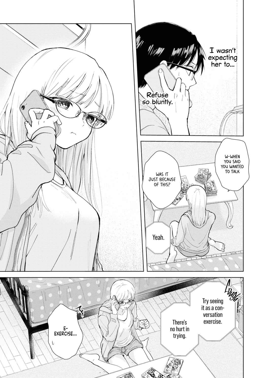 Page 13 Chapter 4 Kusunoki-san wa Koukou Debut ni Shippai Shite Iru