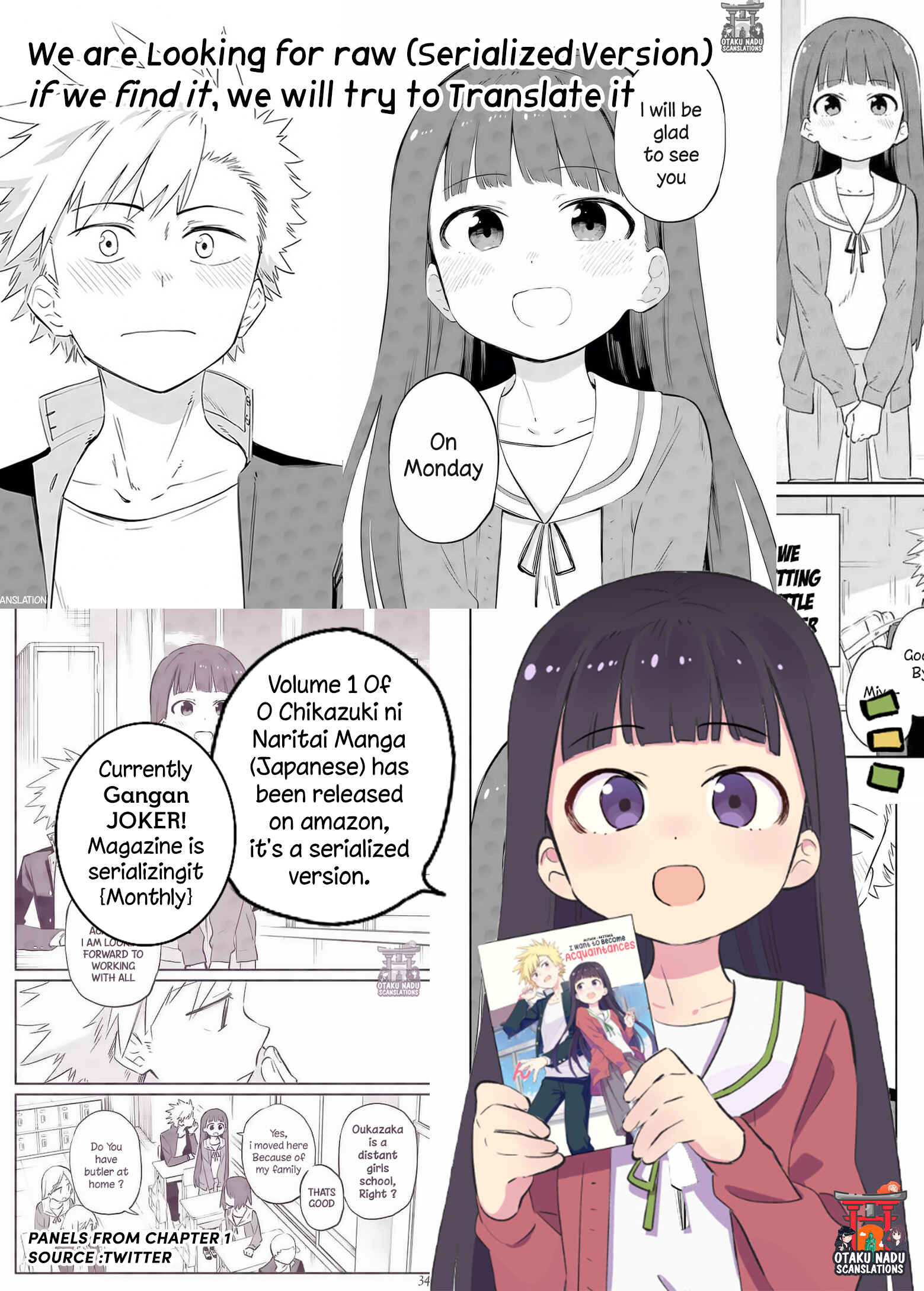 Page 6 Chapter 24 Ochikazuki ni Naritai Manga