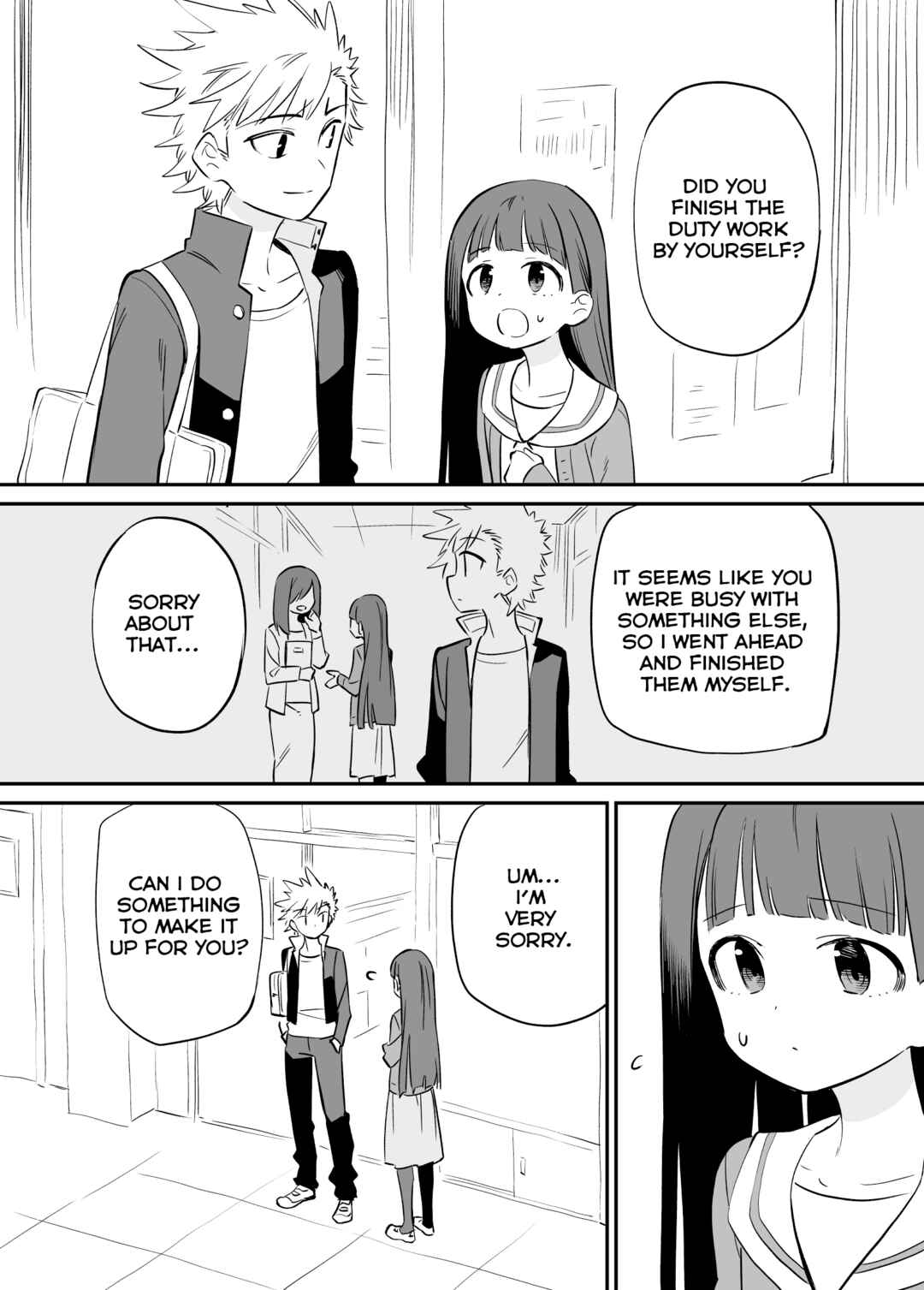 Page 1 Chapter 35 Ochikazuki ni Naritai Manga
