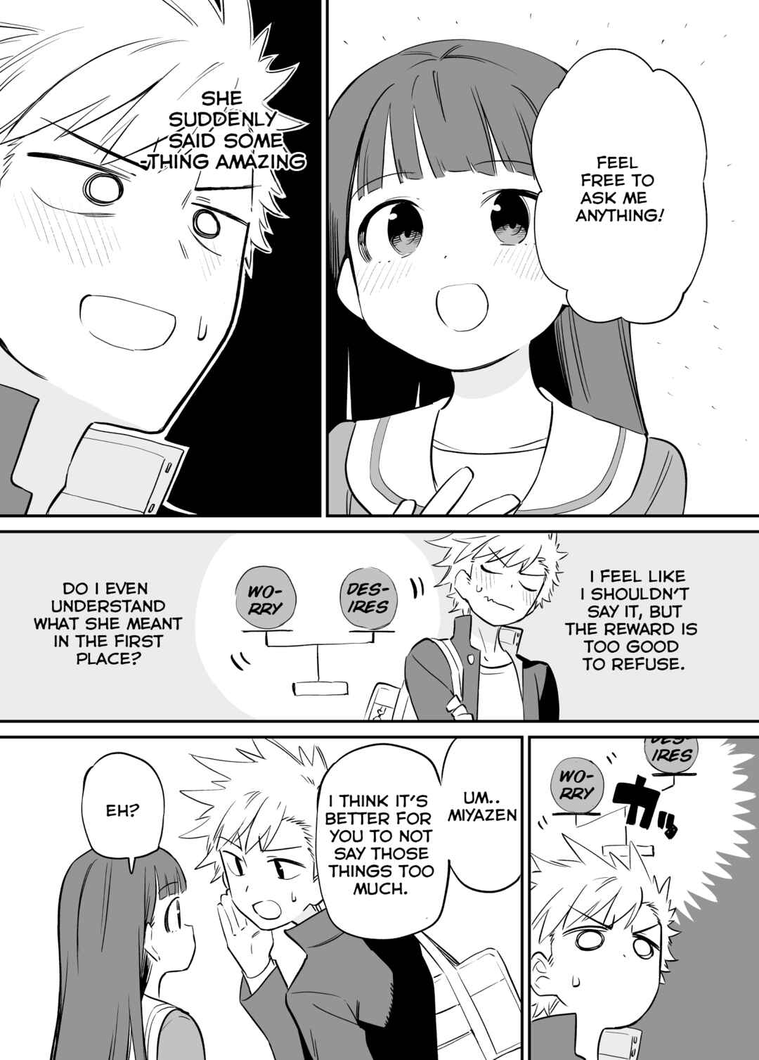 Page 2 Chapter 35 Ochikazuki ni Naritai Manga