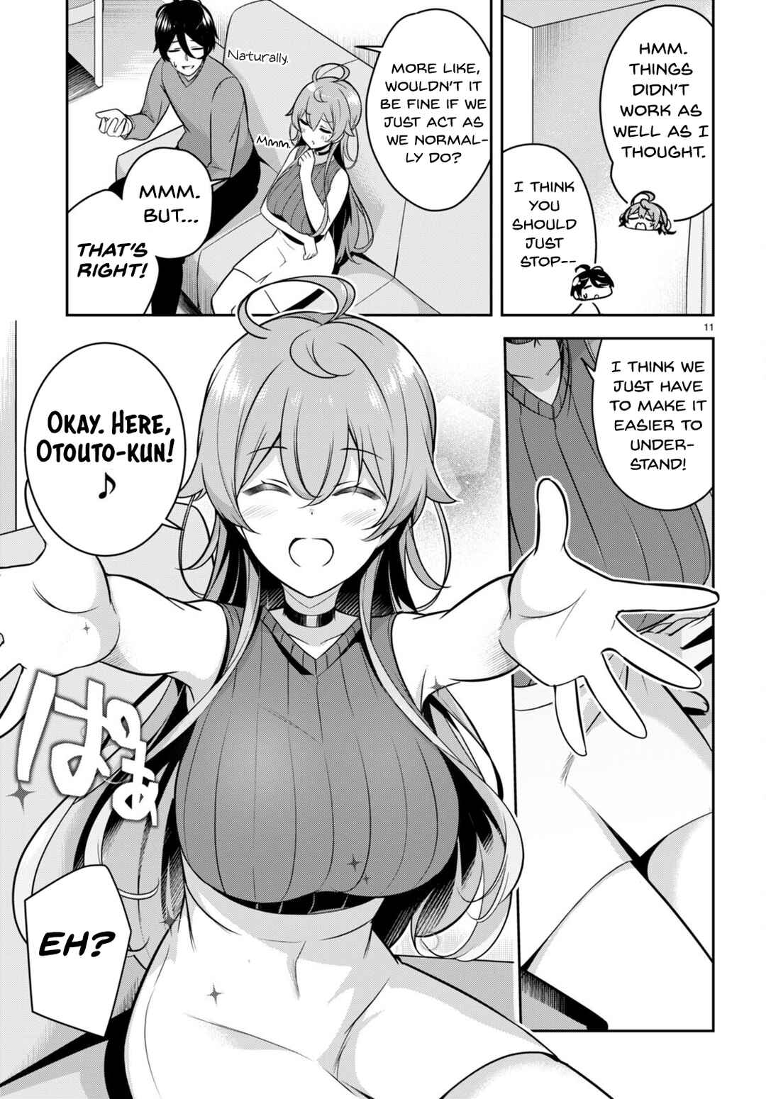 Page 12 Chapter 7 Kyuni Anega Dekimashite!